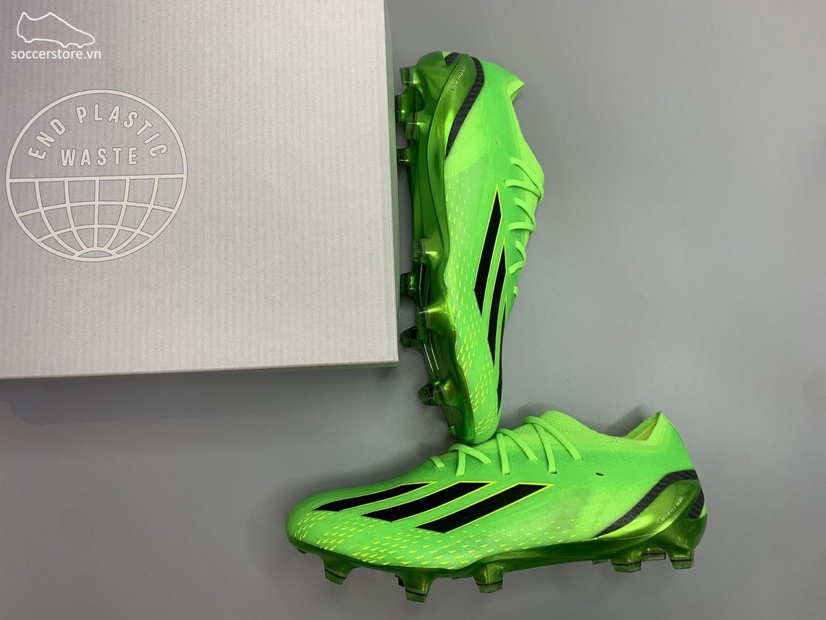 Adidas X Speedportal .1 FG Game Data pack màu xanh lá GW8426