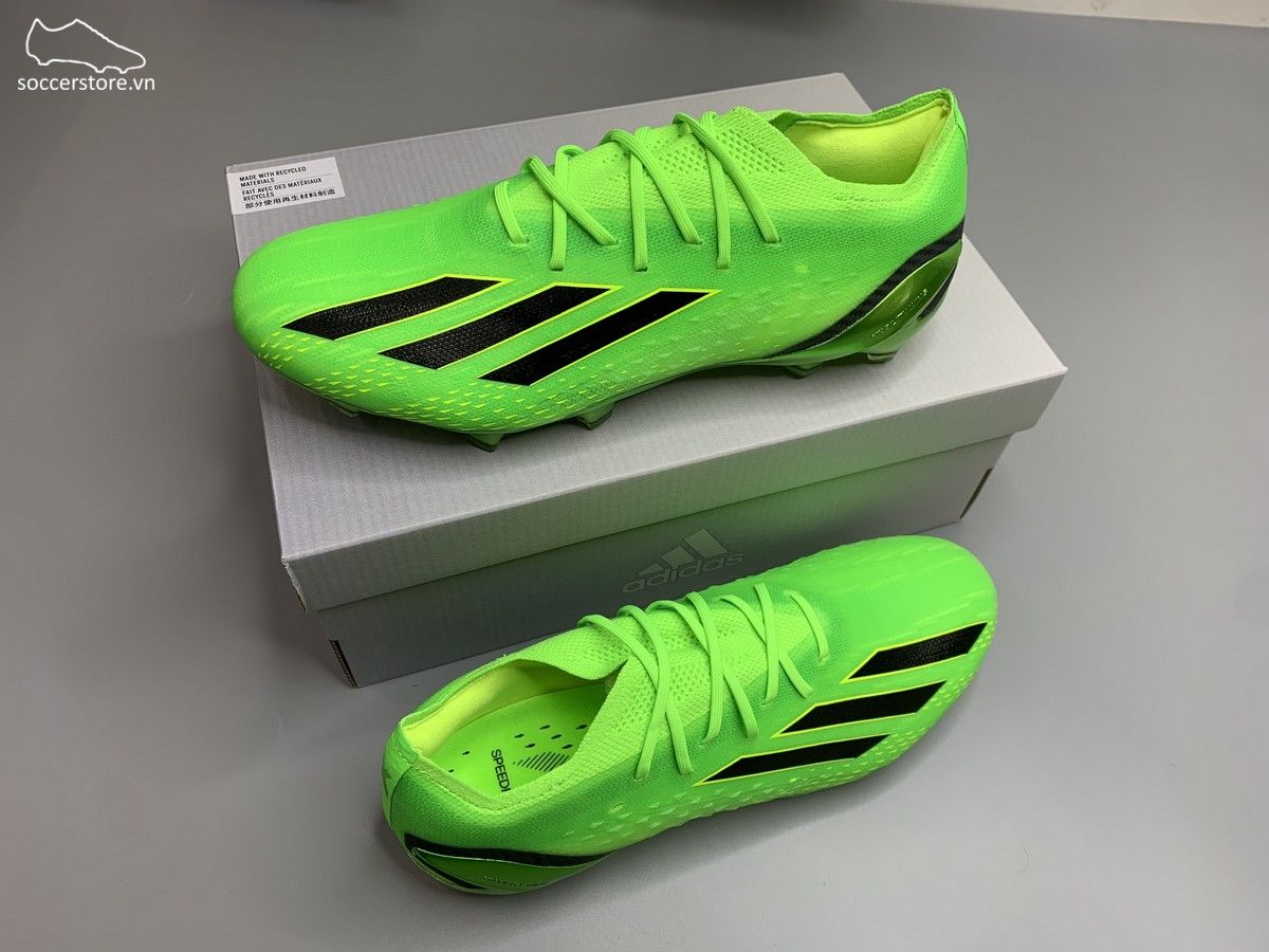 Adidas X Speedportal .1 FG Game Data pack màu xanh lá GW8426