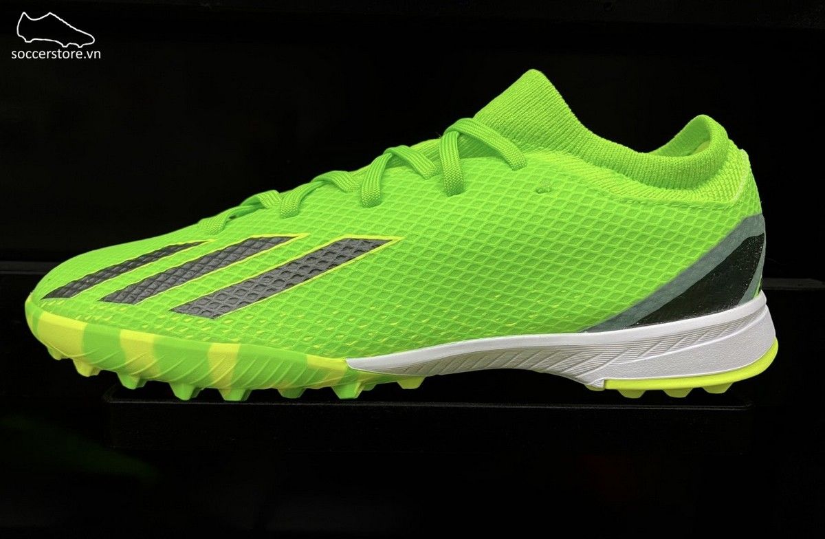 Adidas X SpeedPortal .3 TF Junior màu xanh lá - GW8489