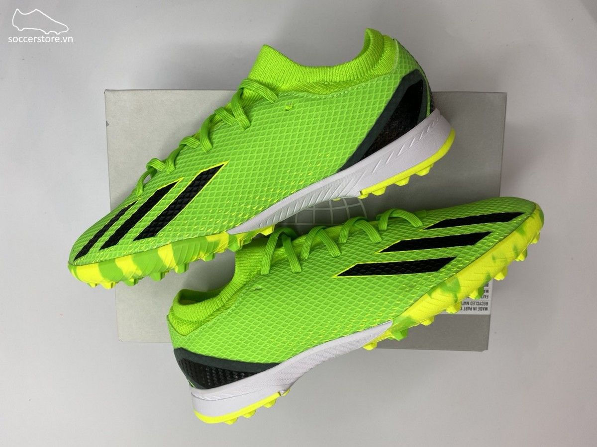 Adidas X SpeedPortal .3 TF Junior màu xanh lá - GW8489