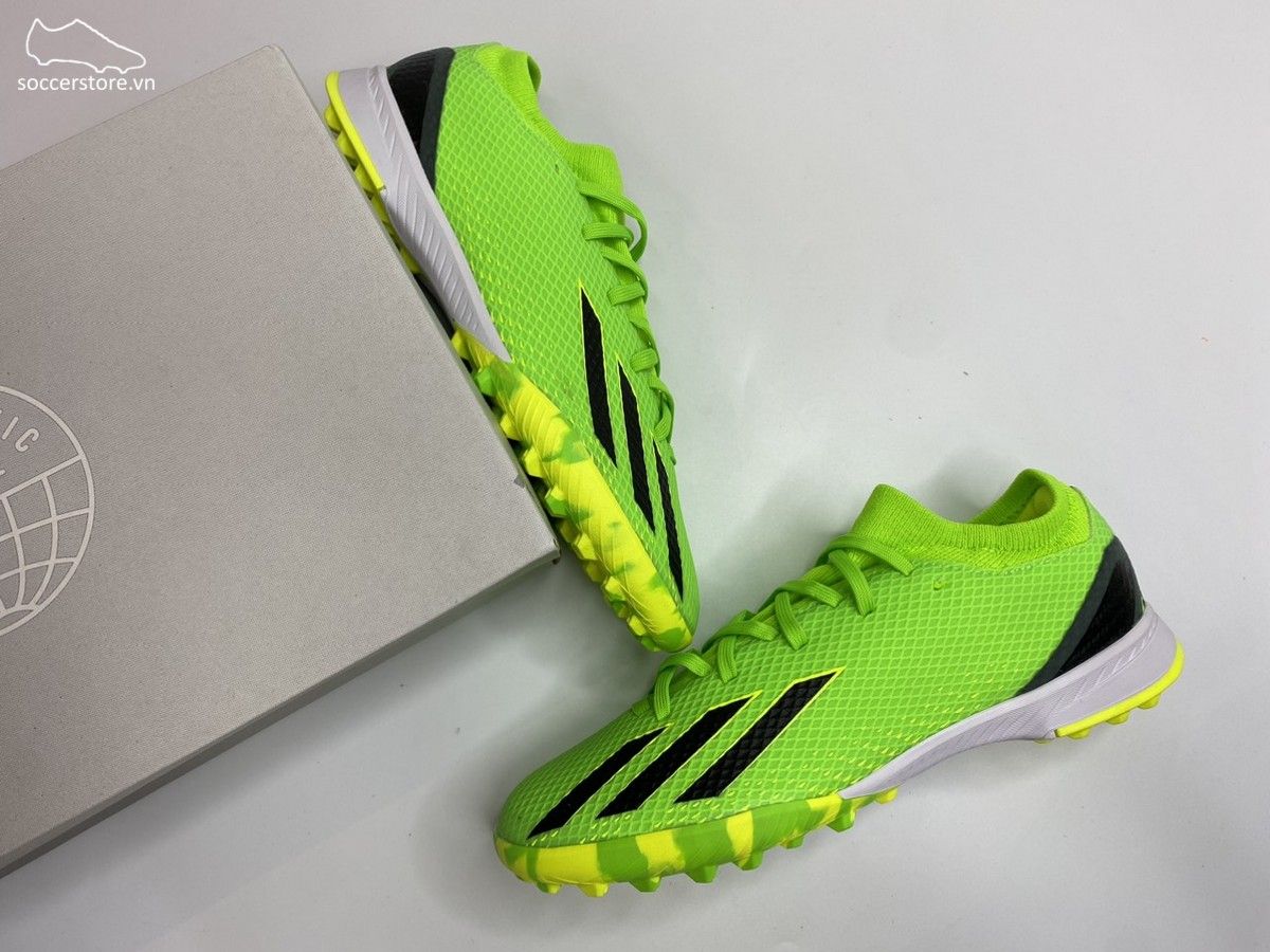 Adidas X SpeedPortal .3 TF Junior màu xanh lá - GW8489