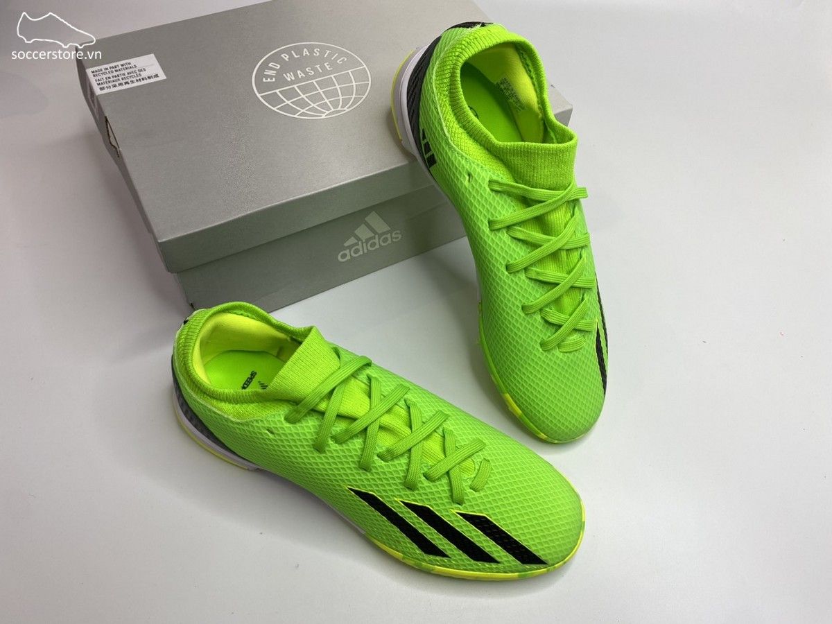 Adidas X SpeedPortal .3 TF Junior màu xanh lá - GW8489