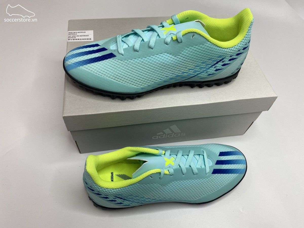 Adidas X Speedportal .4 TF Al Rihla World Cup 22 màu xanh ngọc - GW8508