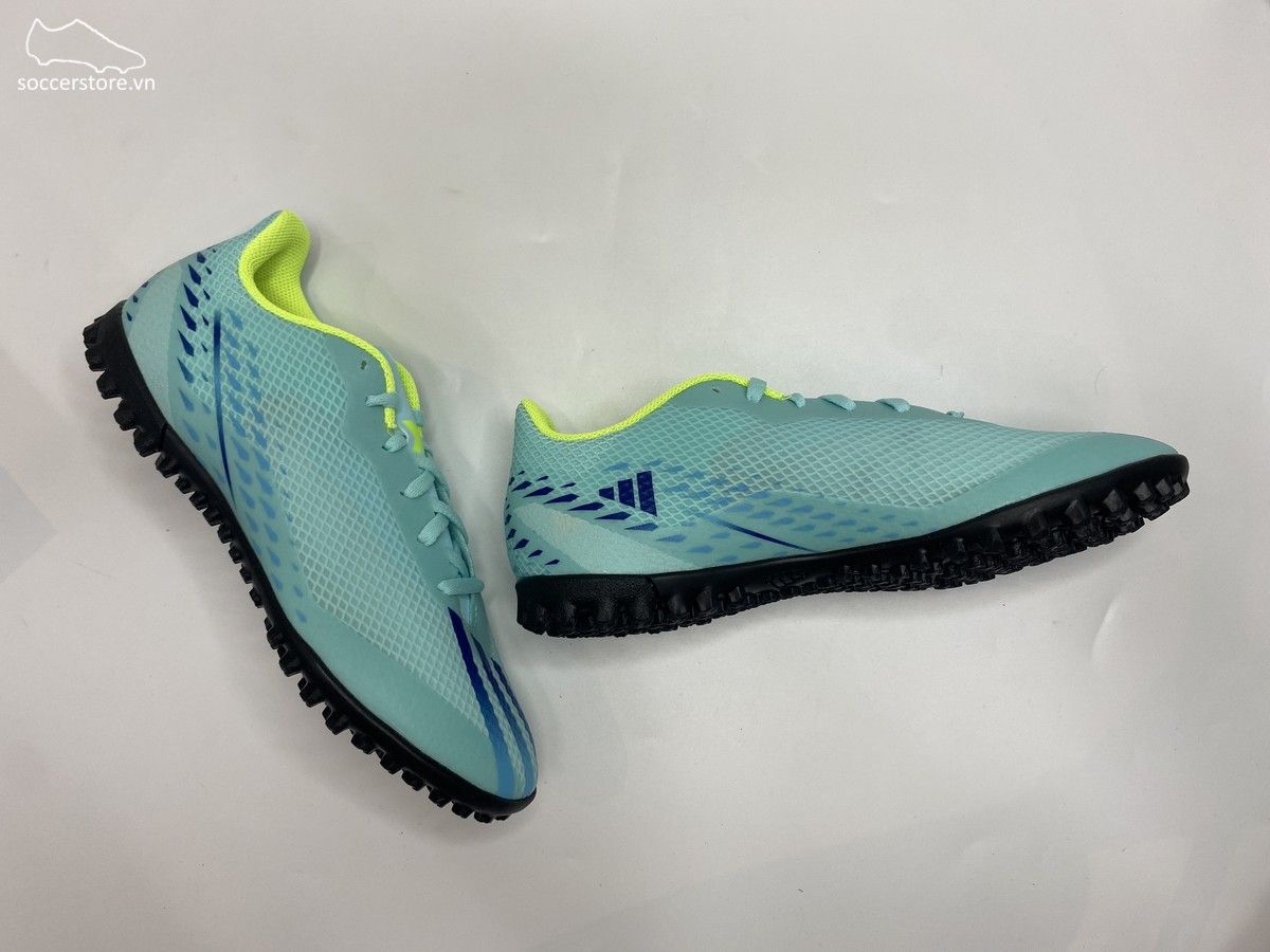 Adidas X Speedportal .4 TF Al Rihla World Cup 22 màu xanh ngọc - GW8508