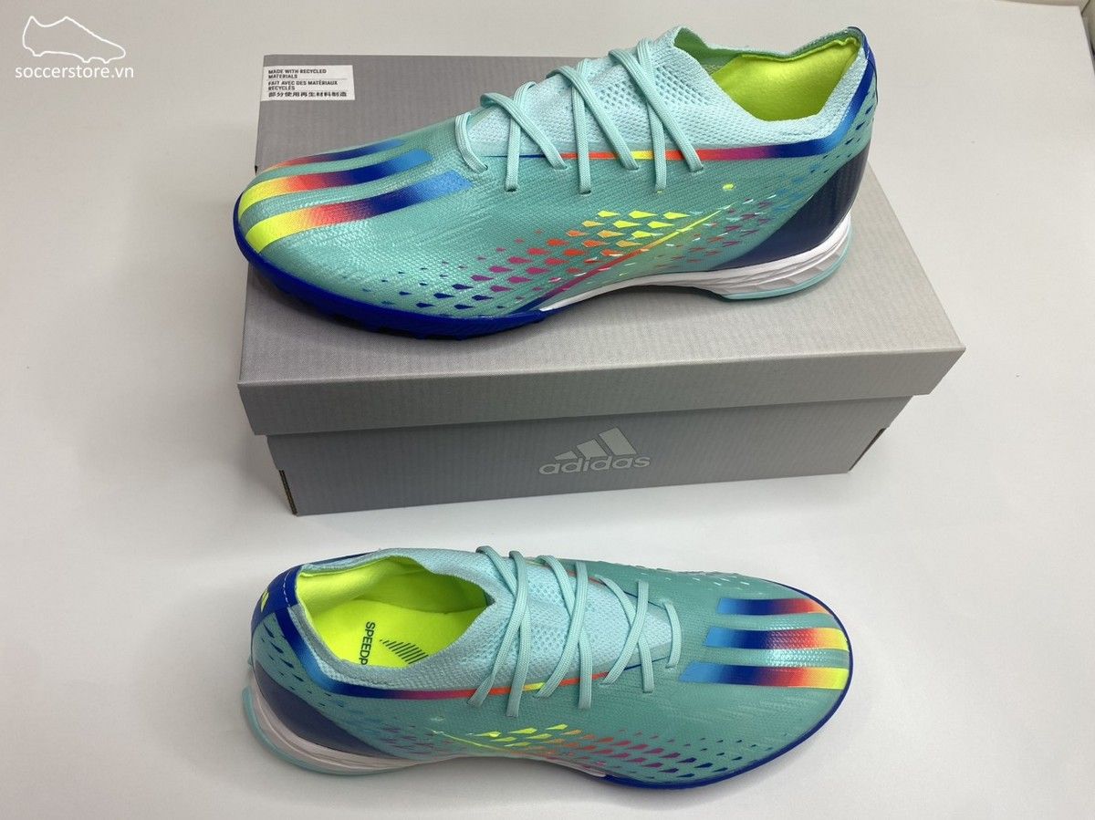 Adidas X Speedportal .1 TF Al Rihla World Cup 22 màu xanh ngọc - GW8972