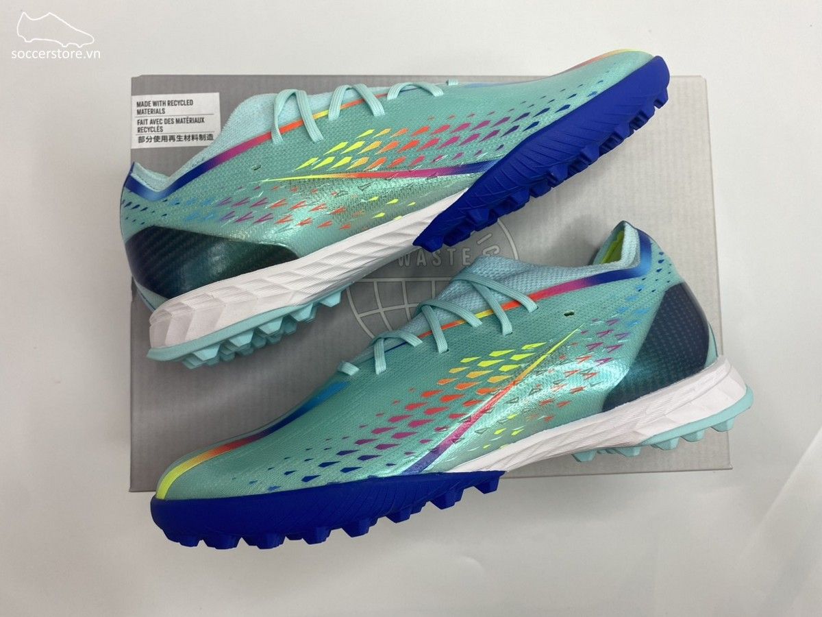 Adidas X Speedportal .1 TF Al Rihla World Cup 22 màu xanh ngọc - GW8972