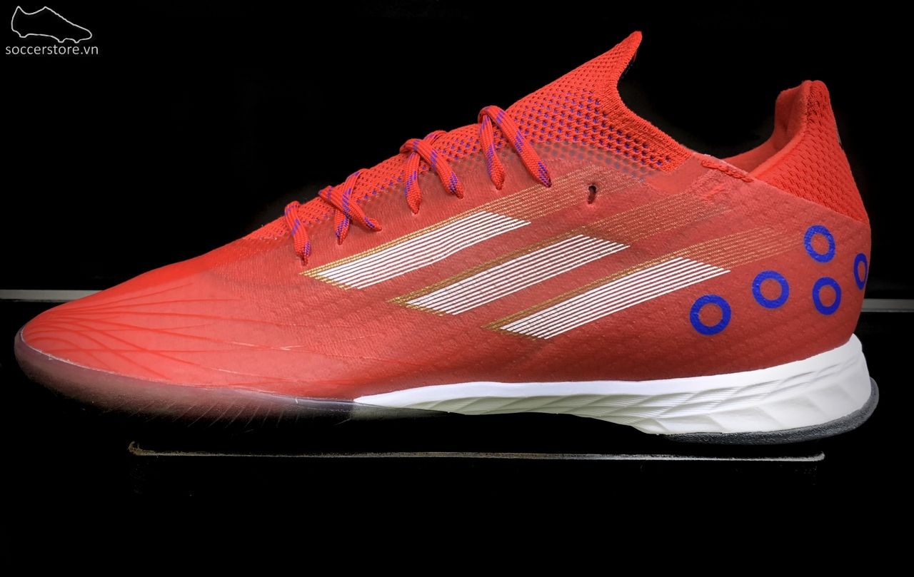 Adidas X Speedflow .1 TF- White/ Red GX0561