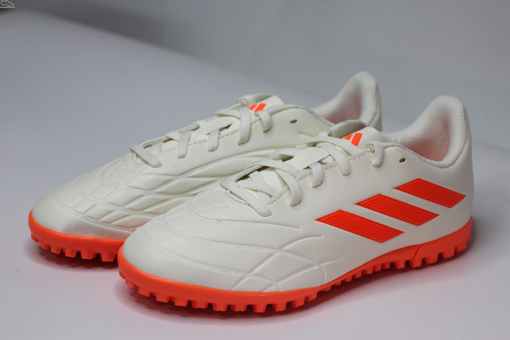Adidas Copa Pure .4 TF Junior Heatspawn pack màu trắng ngà GY9043