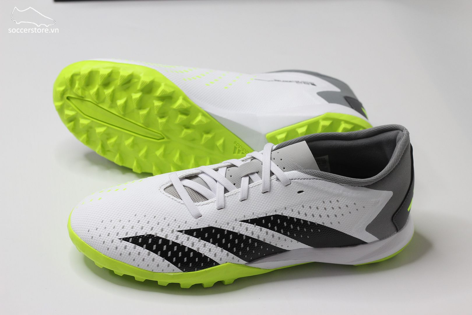 Adidas Predator Accuracy.3 L TF Crazyrush pack màu trắng đế xanh GZ0003