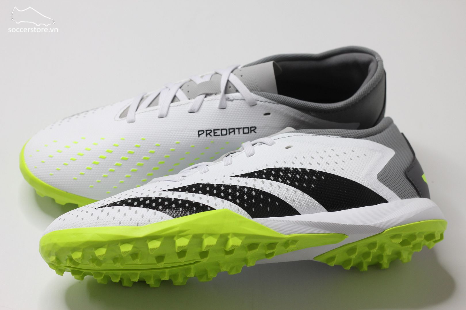 Adidas Predator Accuracy.3 L TF Crazyrush pack màu trắng đế xanh GZ0003