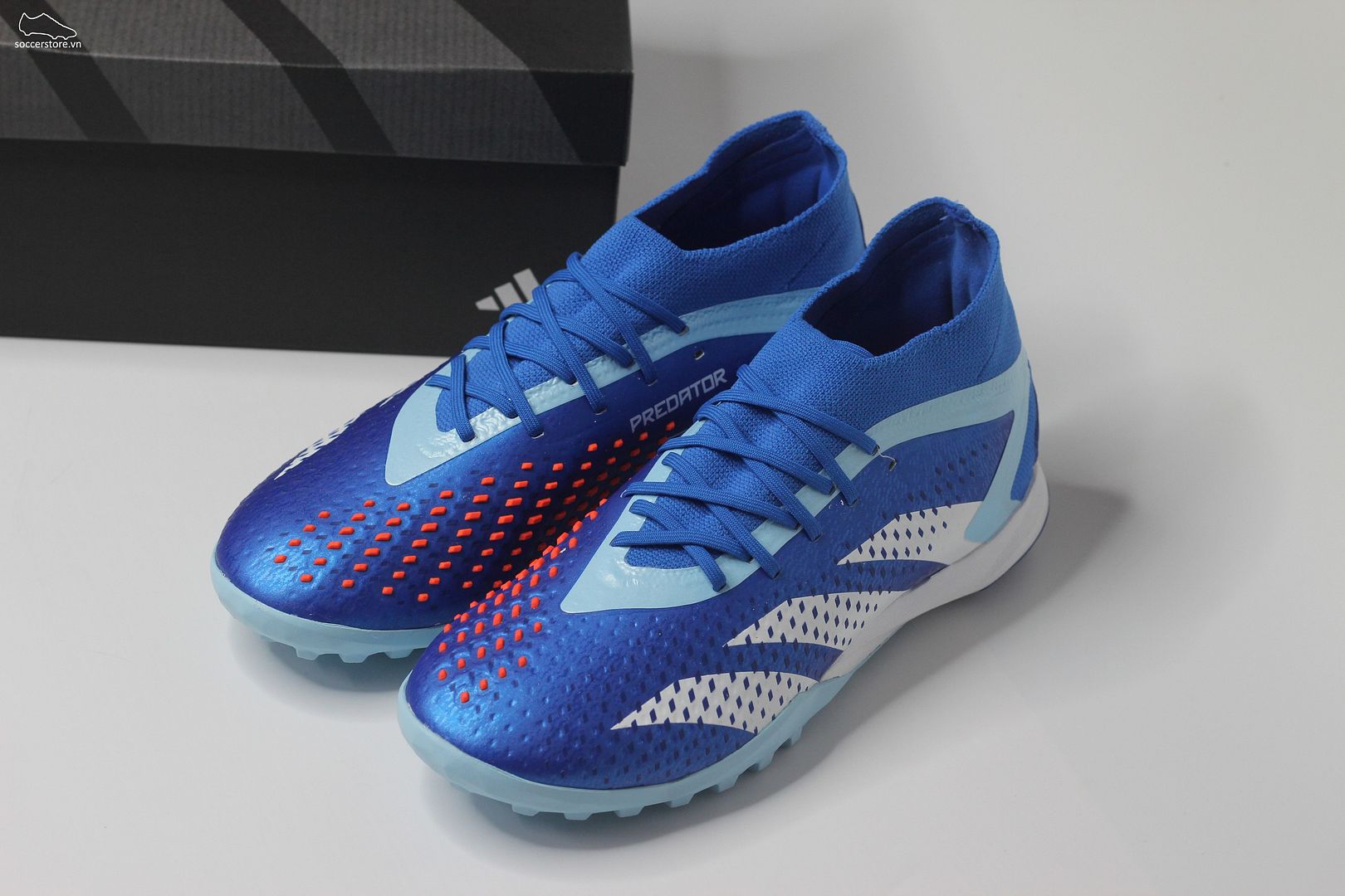 Adidas Predator Accuracy .1 TF Marine Rush pack màu xanh trắng GZ0008