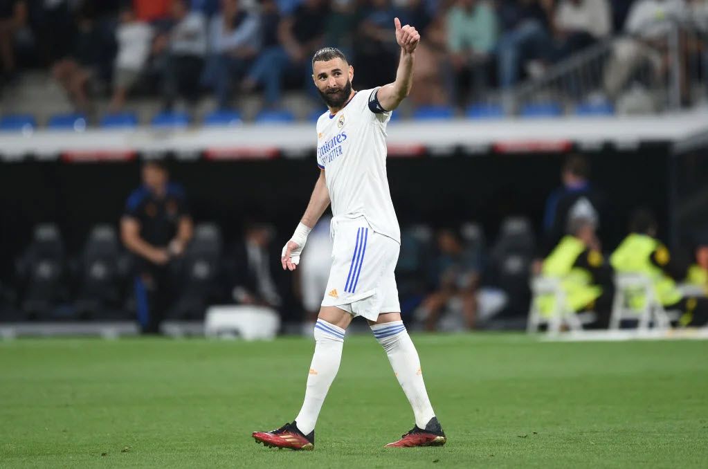 Benzema đi Adidas X Speedflow Showdown pack 2022
