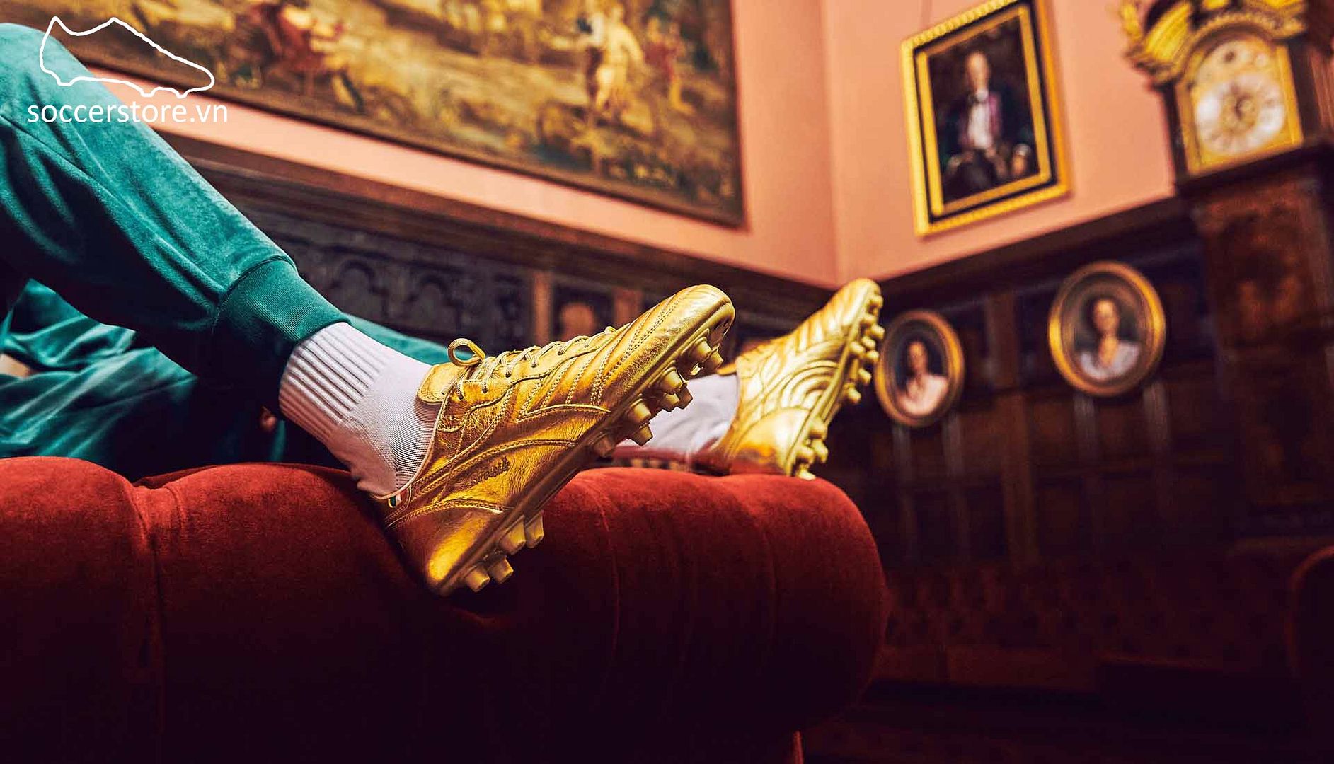giày dát vàng Diadora Gold Capsule