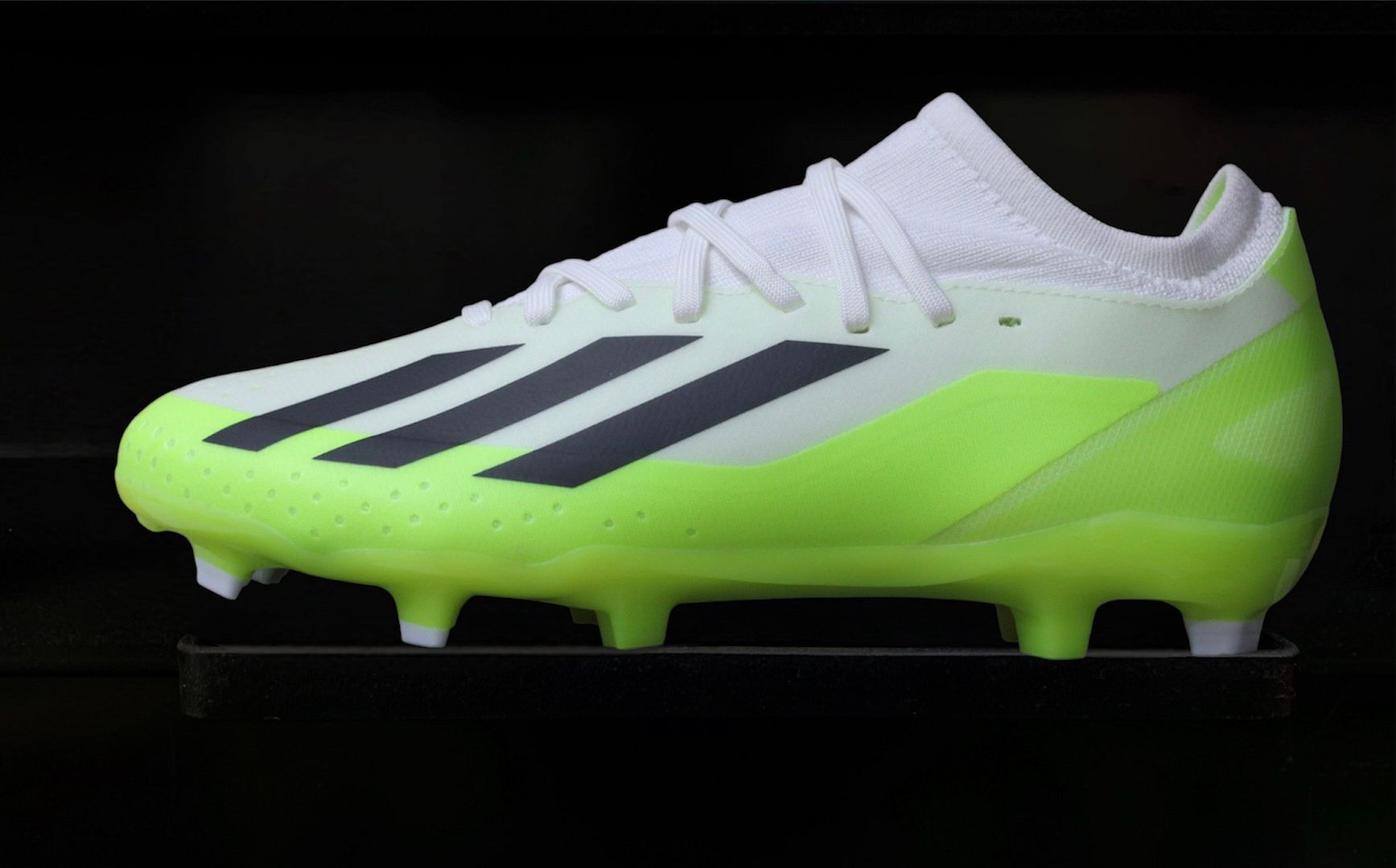 Adidas X Crazyfast .3 FG Crazyrush pack màu trắng pha xanh chuối HQ4534