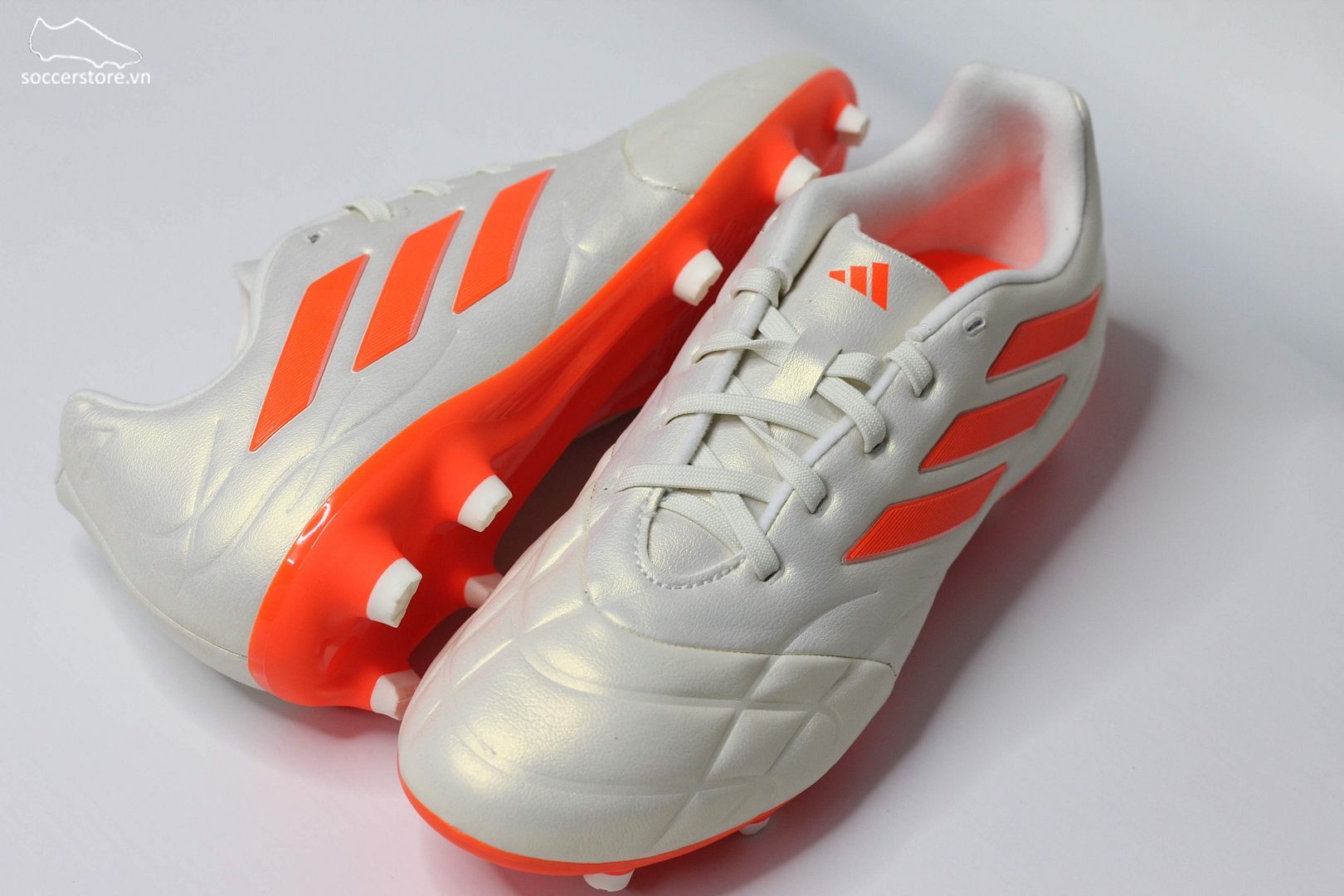Adidas Copa Pure .3 FG Heatspawn pack màu trắng ngà HQ8941