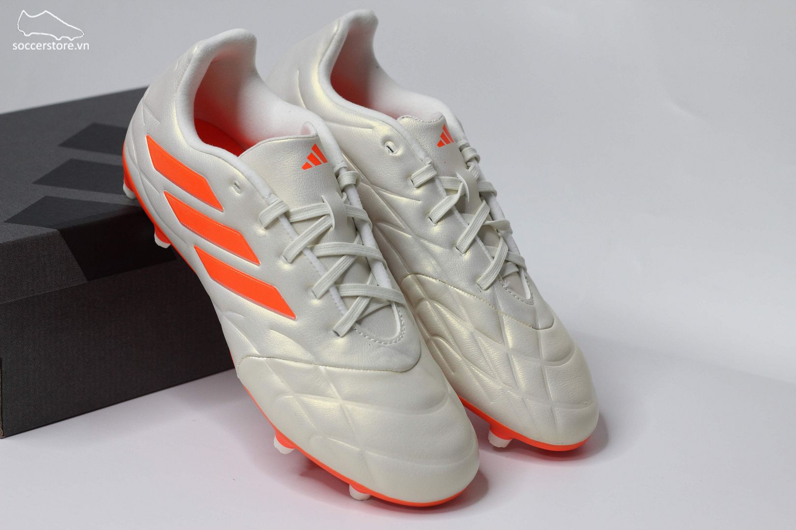Adidas Copa Pure .3 FG Heatspawn pack màu trắng ngà HQ8941