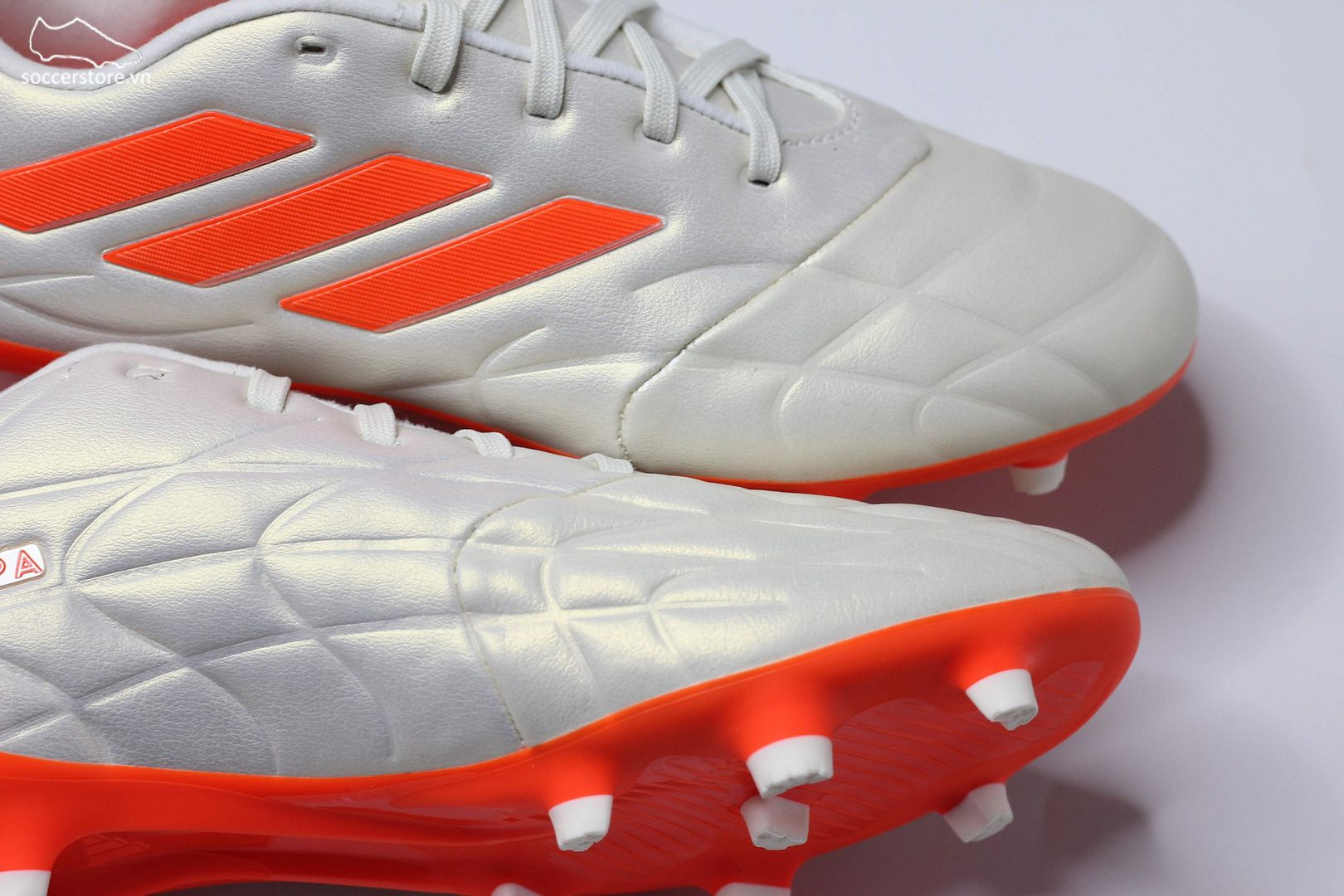 Adidas Copa Pure .3 FG Heatspawn pack màu trắng ngà HQ8941