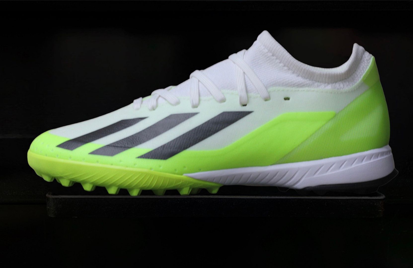 Adidas X Crazyfast .3 TF Crazyrush pack màu trắng pha xanh chuối ID9337