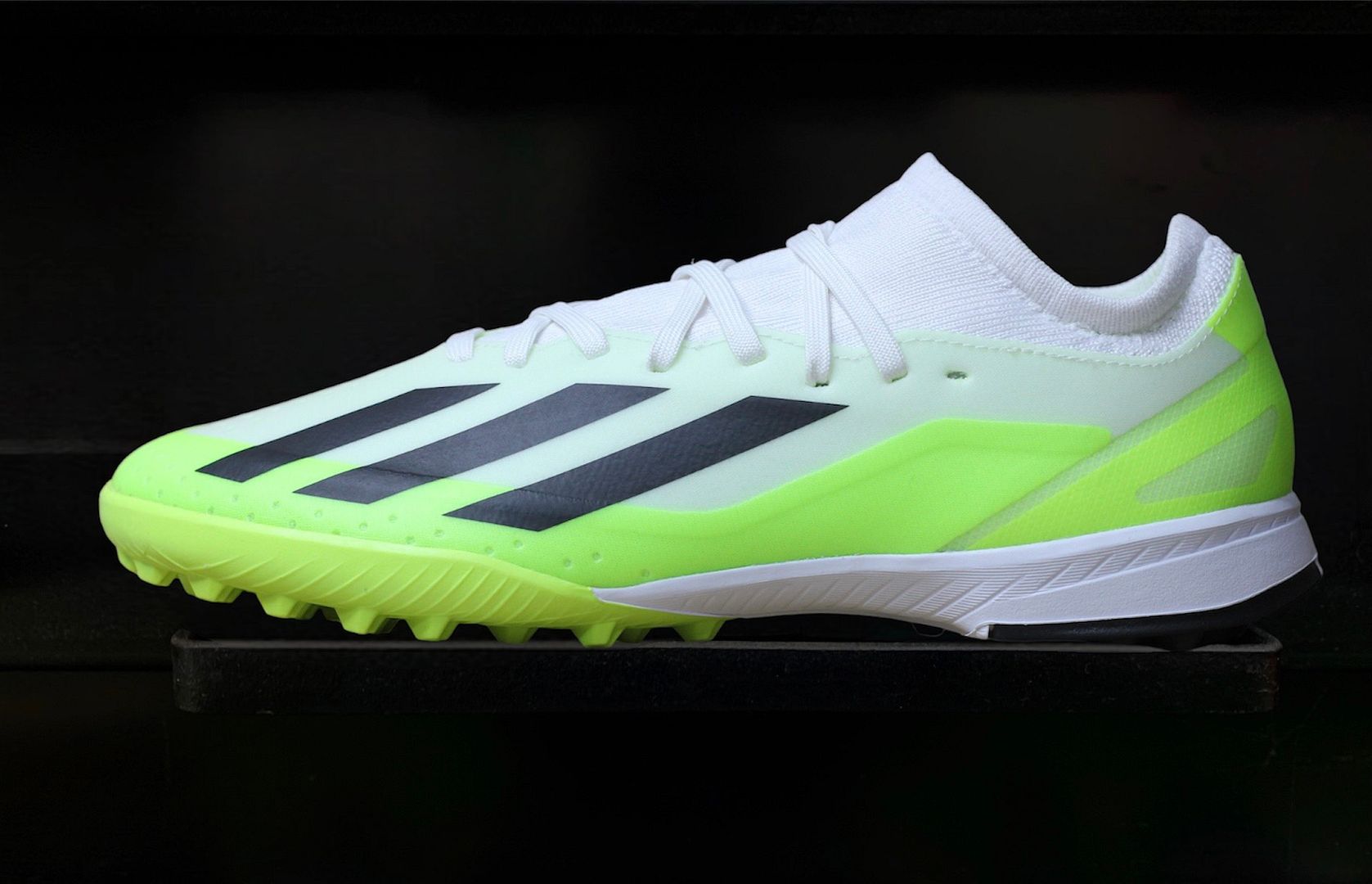Adidas X Crazyfast .3 TF Kids Jr Crazyrush pack màu trắng pha xanh chuối IE1568