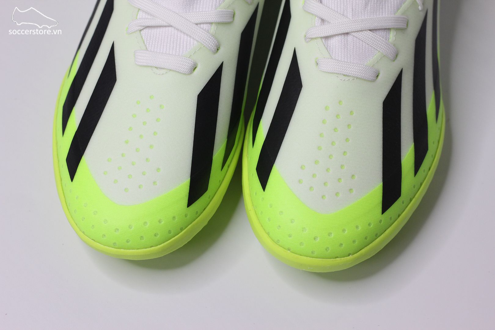 Adidas X Crazyfast .3 TF Kids Jr Crazyrush pack màu trắng pha xanh chuối IE1568