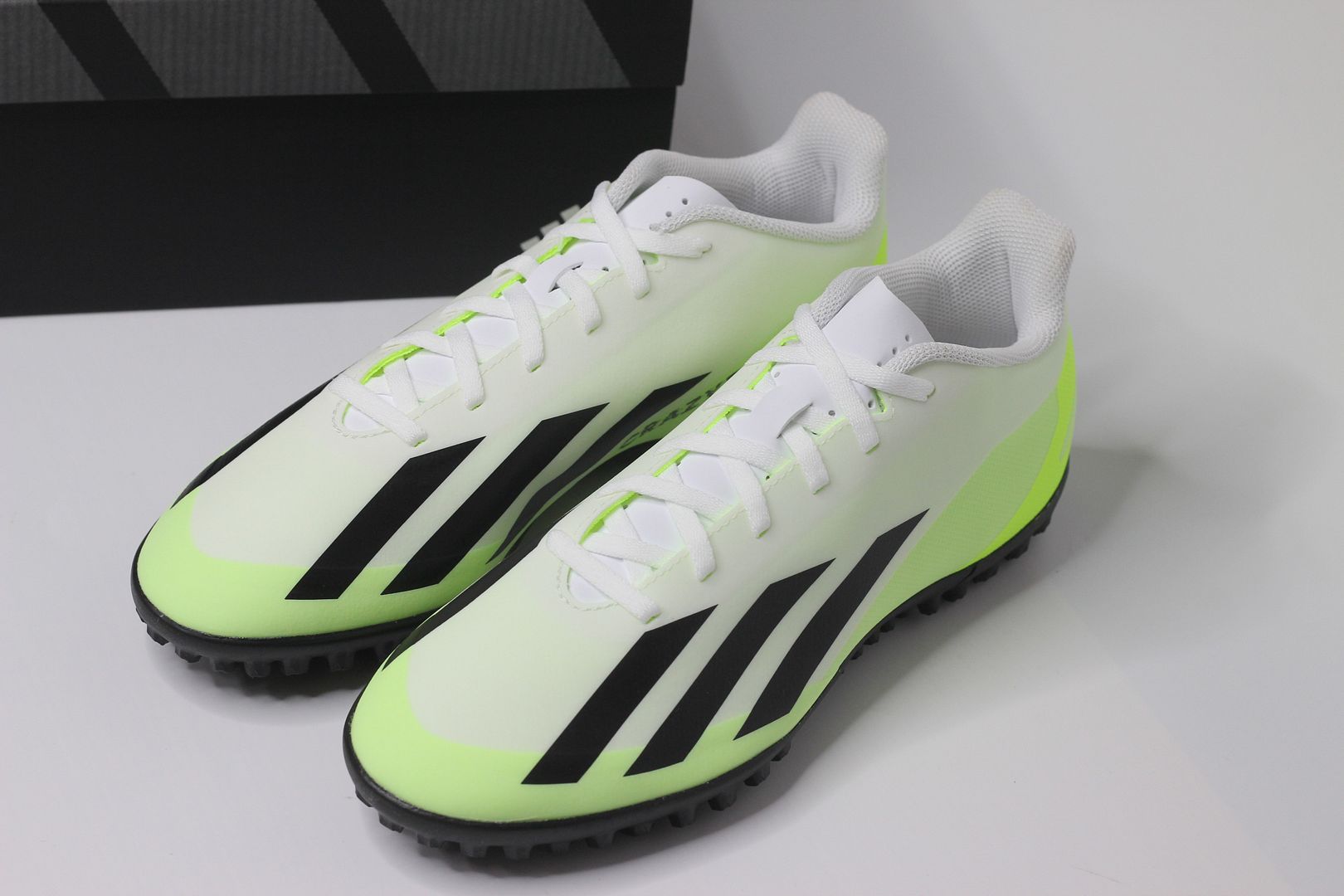 Adidas X Crazyfast .4 TF Crazyrush màu trắng xanh-IE1583