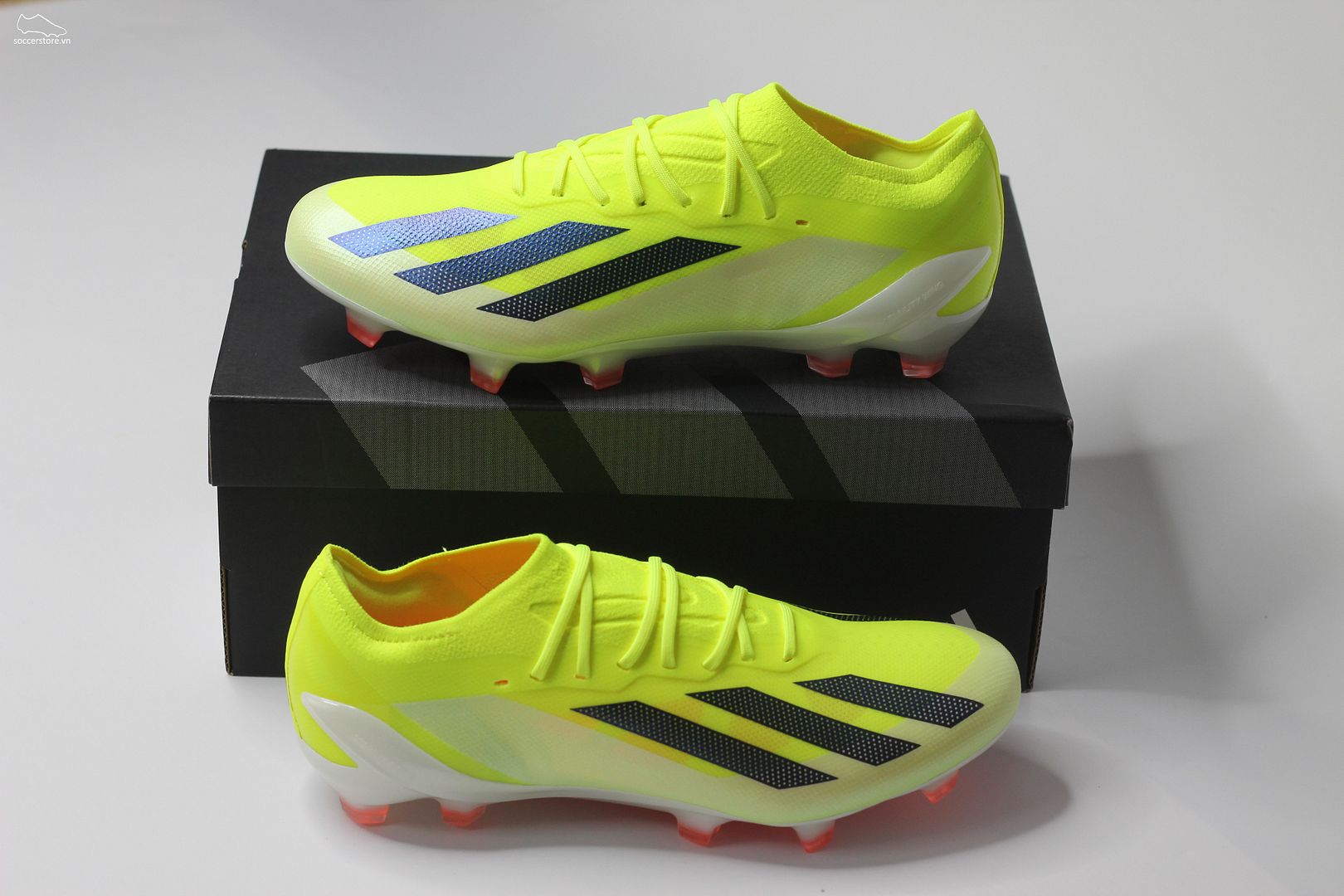 Adidas X Crazyfast Elite FG- Solar Energy pack- màu xanh chuối IE2376