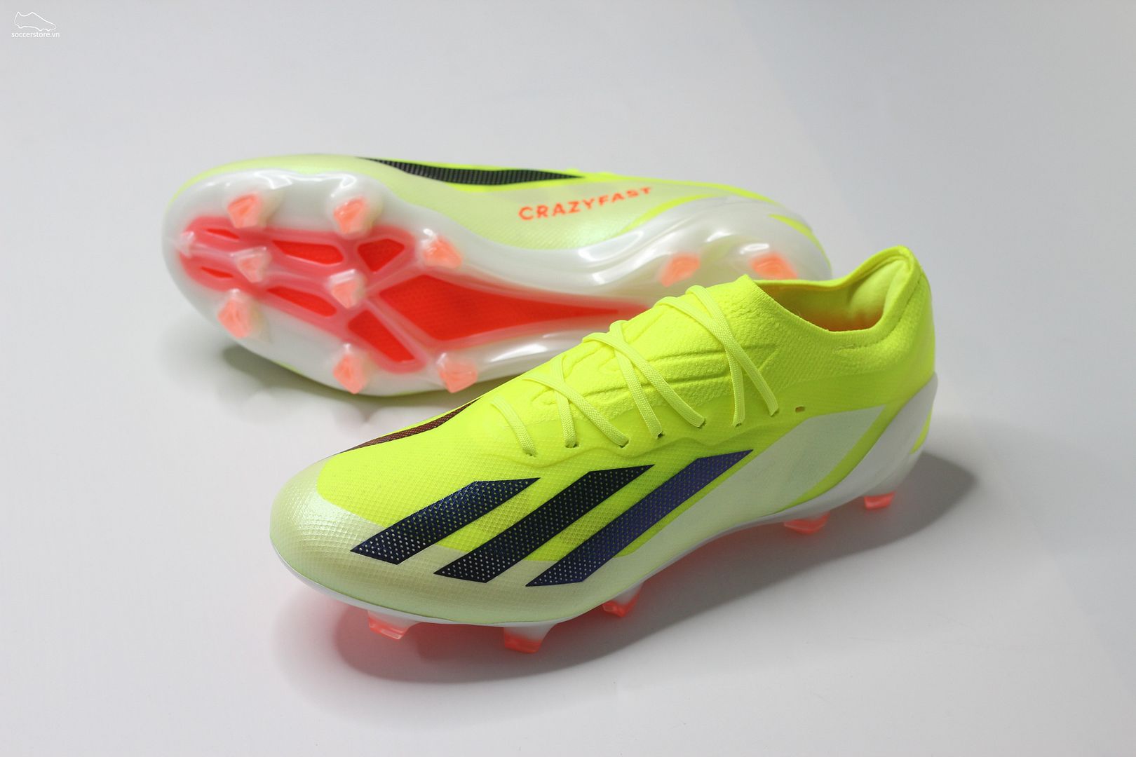 Adidas X Crazyfast Elite FG- Solar Energy pack- màu xanh chuối IE2376
