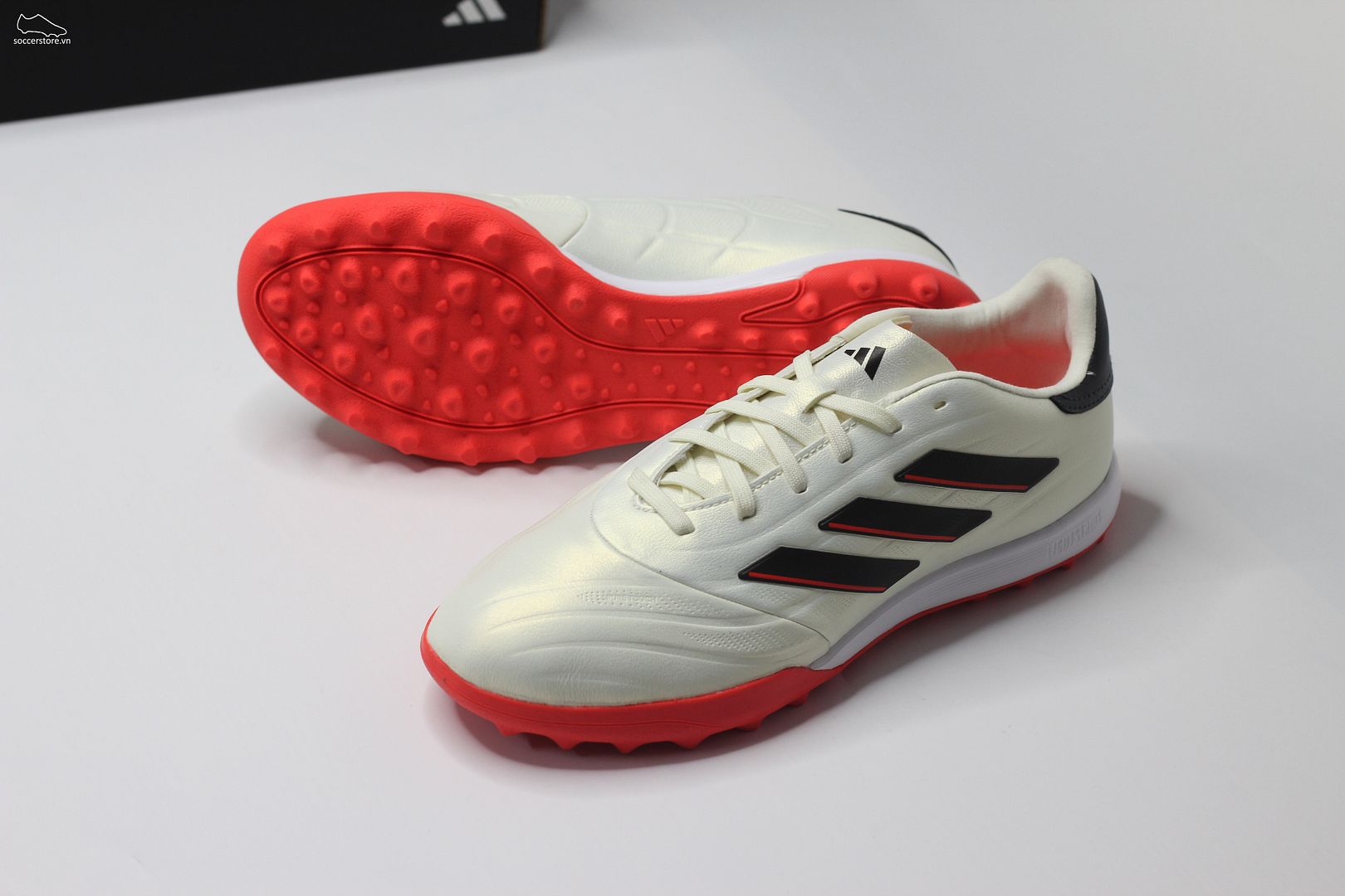 Adidas Copa Pure 2 Elite TF- Solar Energy pack màu ngà voi IE7514