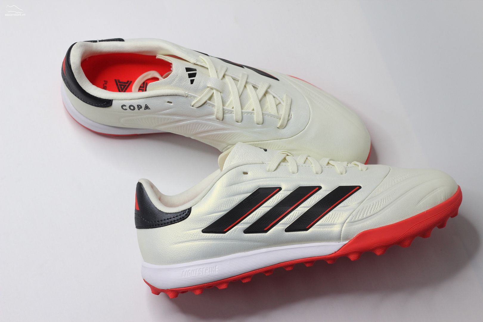 Adidas Copa Pure 2 Elite TF- Solar Energy pack màu ngà voi IE7514