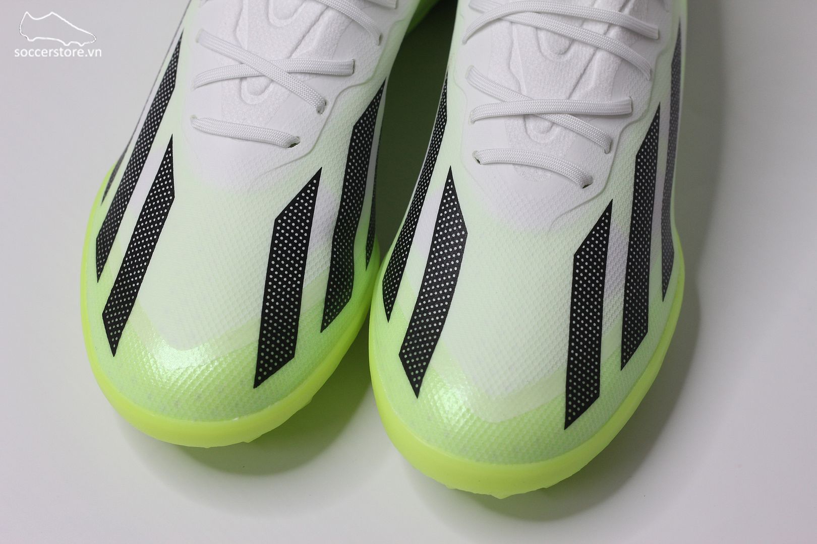 Adidas X Crazyfast .1 TF Crazyrush pack màu trắng pha xanh chuối IE6632