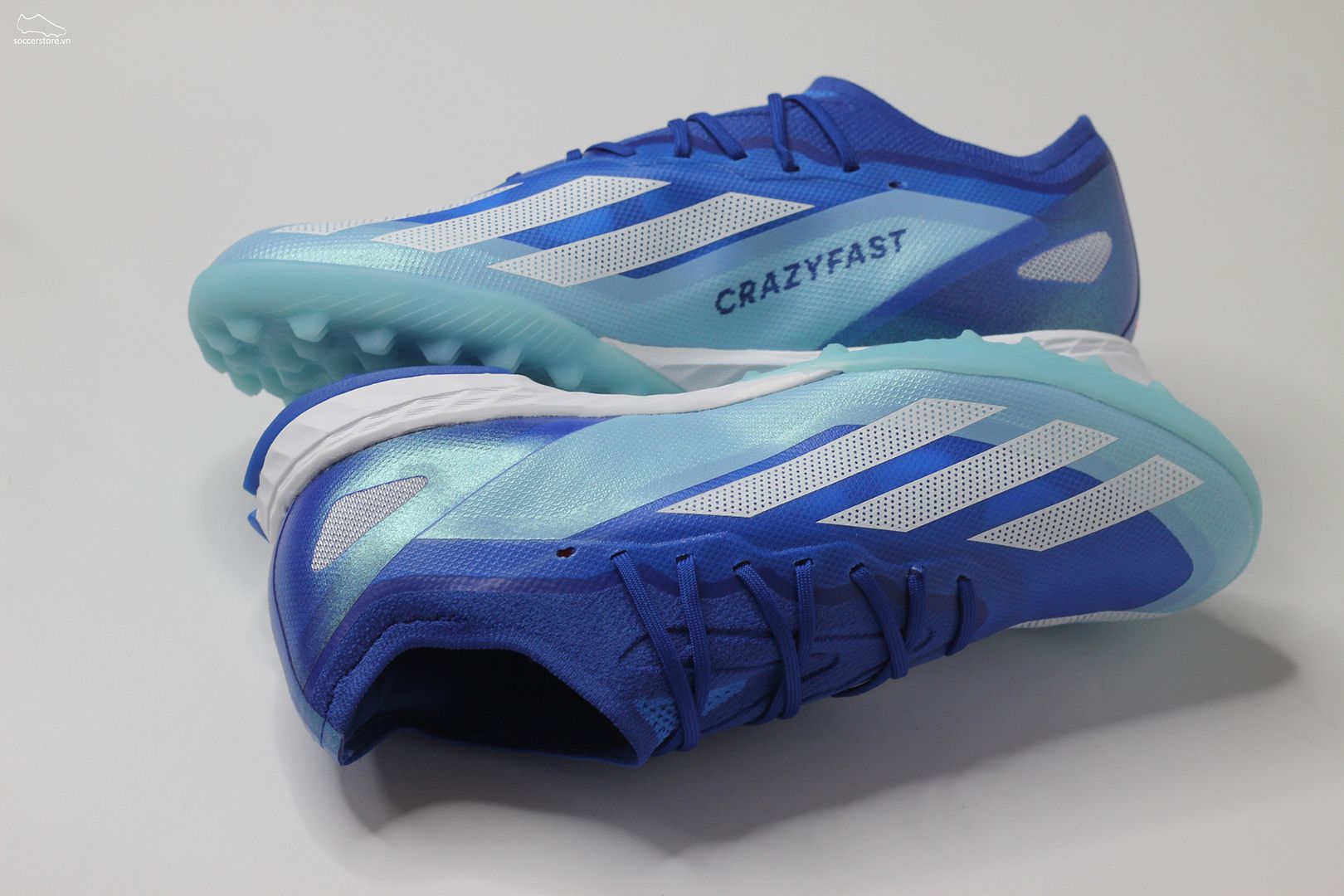 Adidas X Crazyfast .1 TF Marine Rush pack màu xanh trắng IE6633