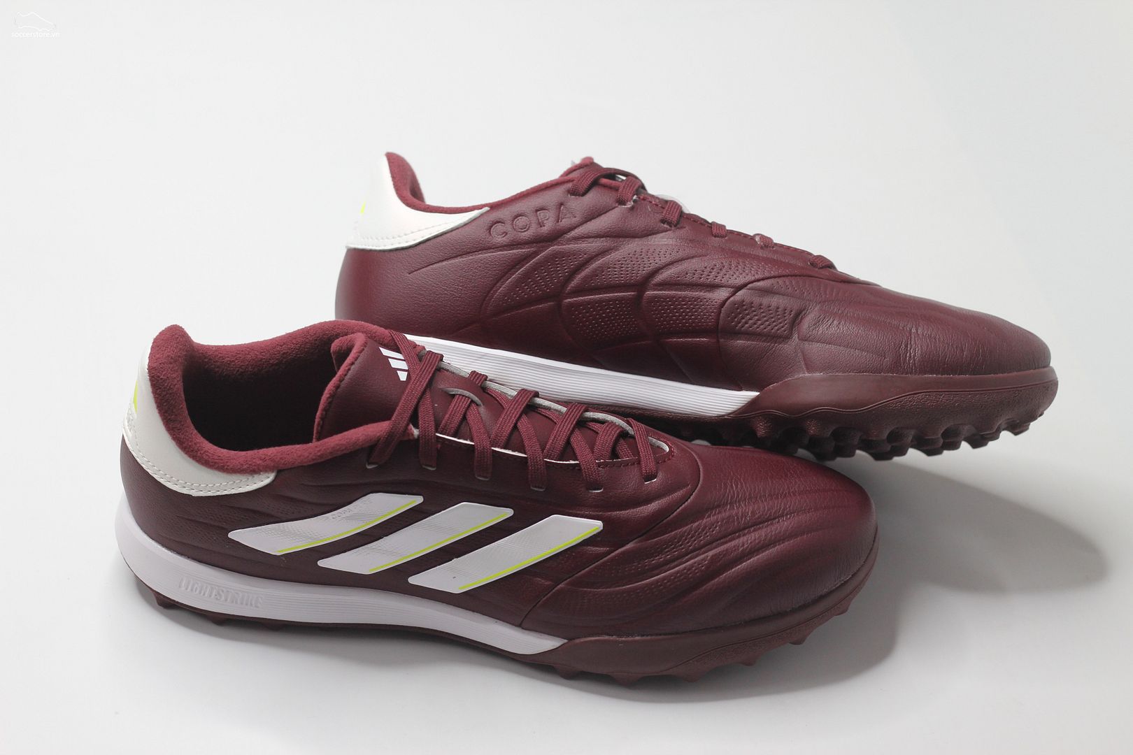 Adidas Copa Pure II League Energy Citrus pack màu Shadow Red IE7497