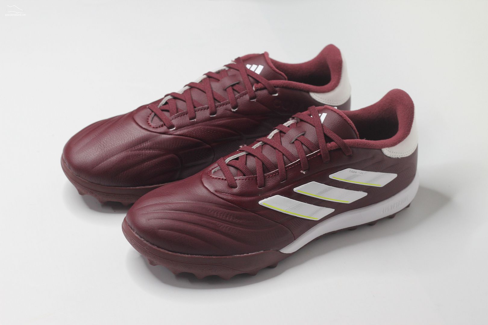Adidas Copa Pure II League Energy Citrus pack màu Shadow Red IE7497