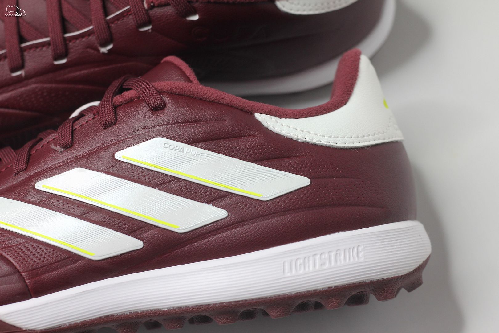 Adidas Copa Pure II League Energy Citrus pack màu Shadow Red IE7497