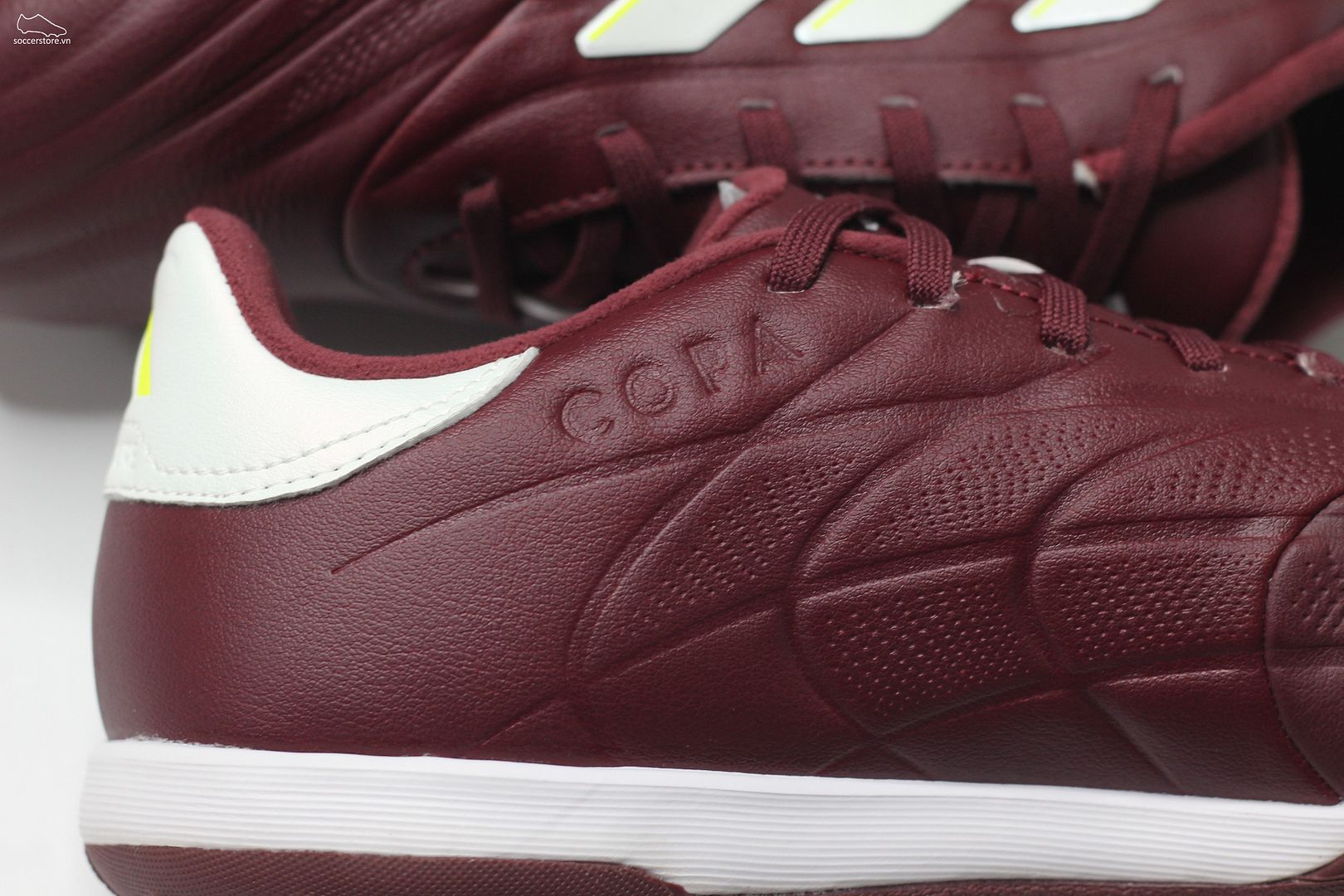 Adidas Copa Pure II League Energy Citrus pack màu Shadow Red IE7497