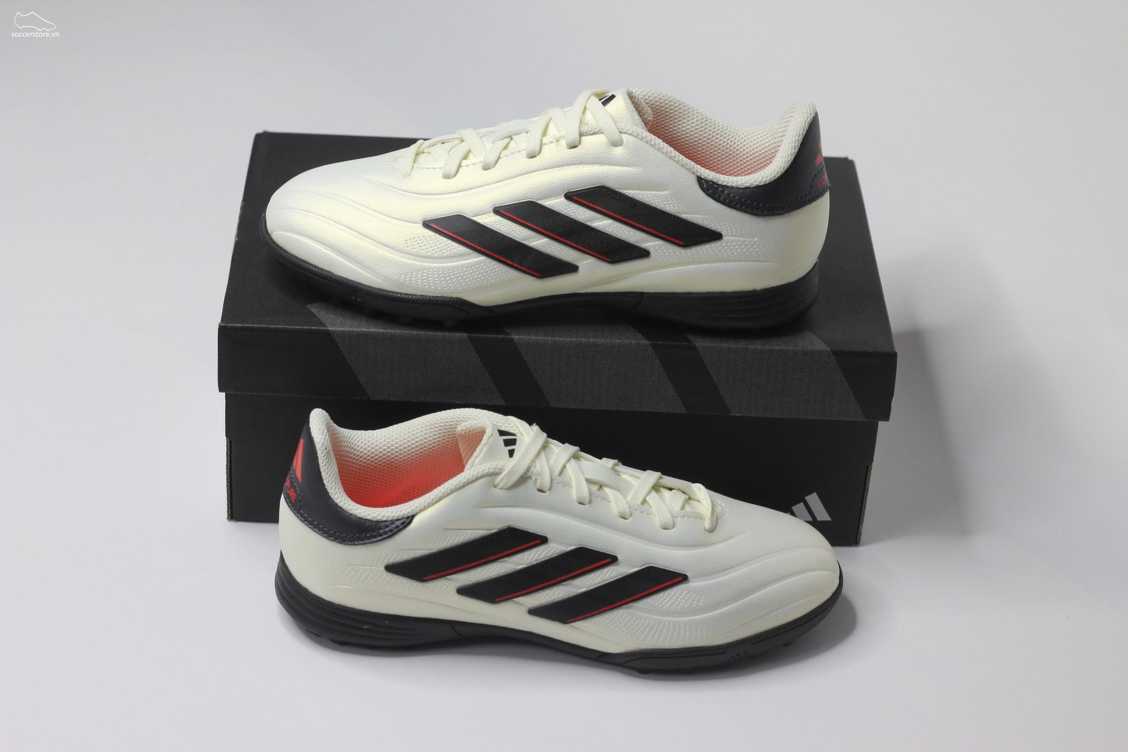 Adidas Copa Pure 2 League TF Jr- Solar Energy pack màu ngà voi Kids IE7527