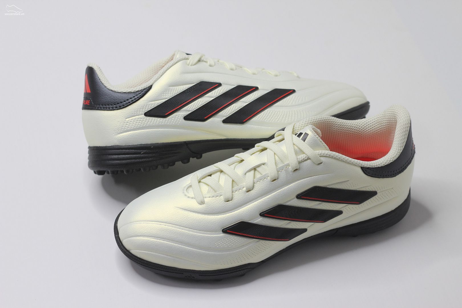 Adidas Copa Pure 2 League TF Jr- Solar Energy pack màu ngà voi Kids IE7527