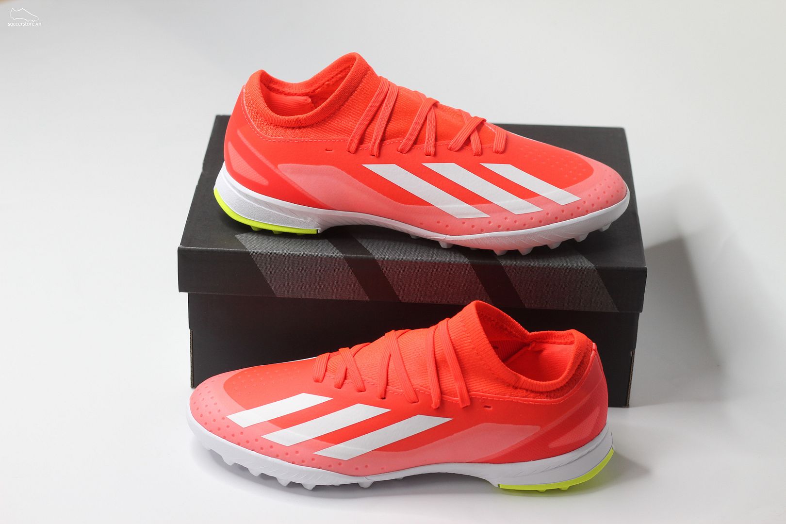 Adidas X Crazyfast League TF Kids Energy Citrus pack- màu đỏ trắng IF0679