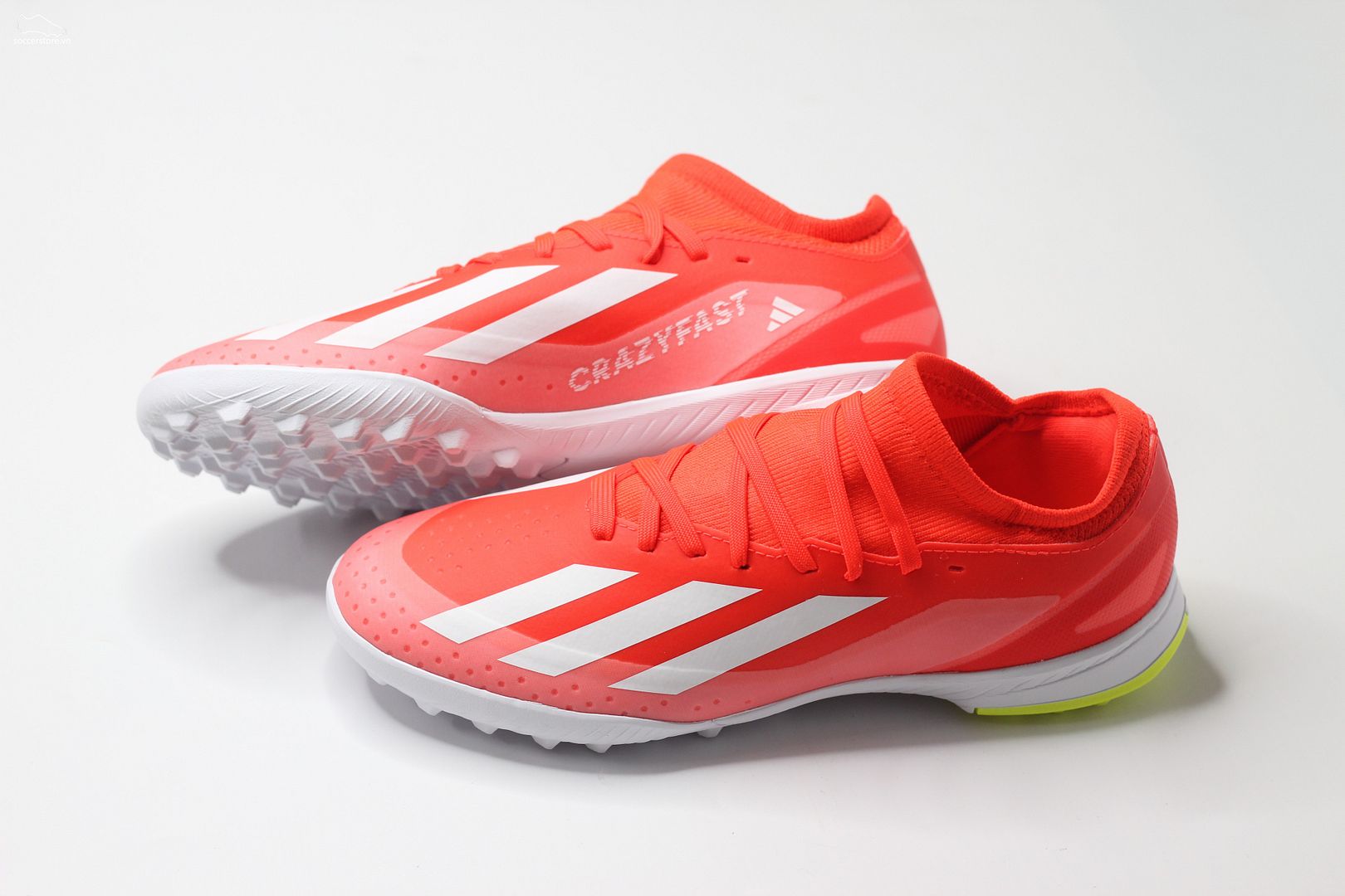 Adidas X Crazyfast League TF Kids Energy Citrus pack- màu đỏ trắng IF0679