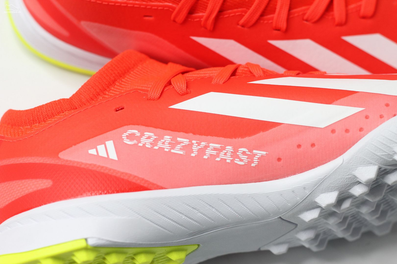 Adidas X Crazyfast League TF Kids Energy Citrus pack- màu đỏ trắng IF0679
