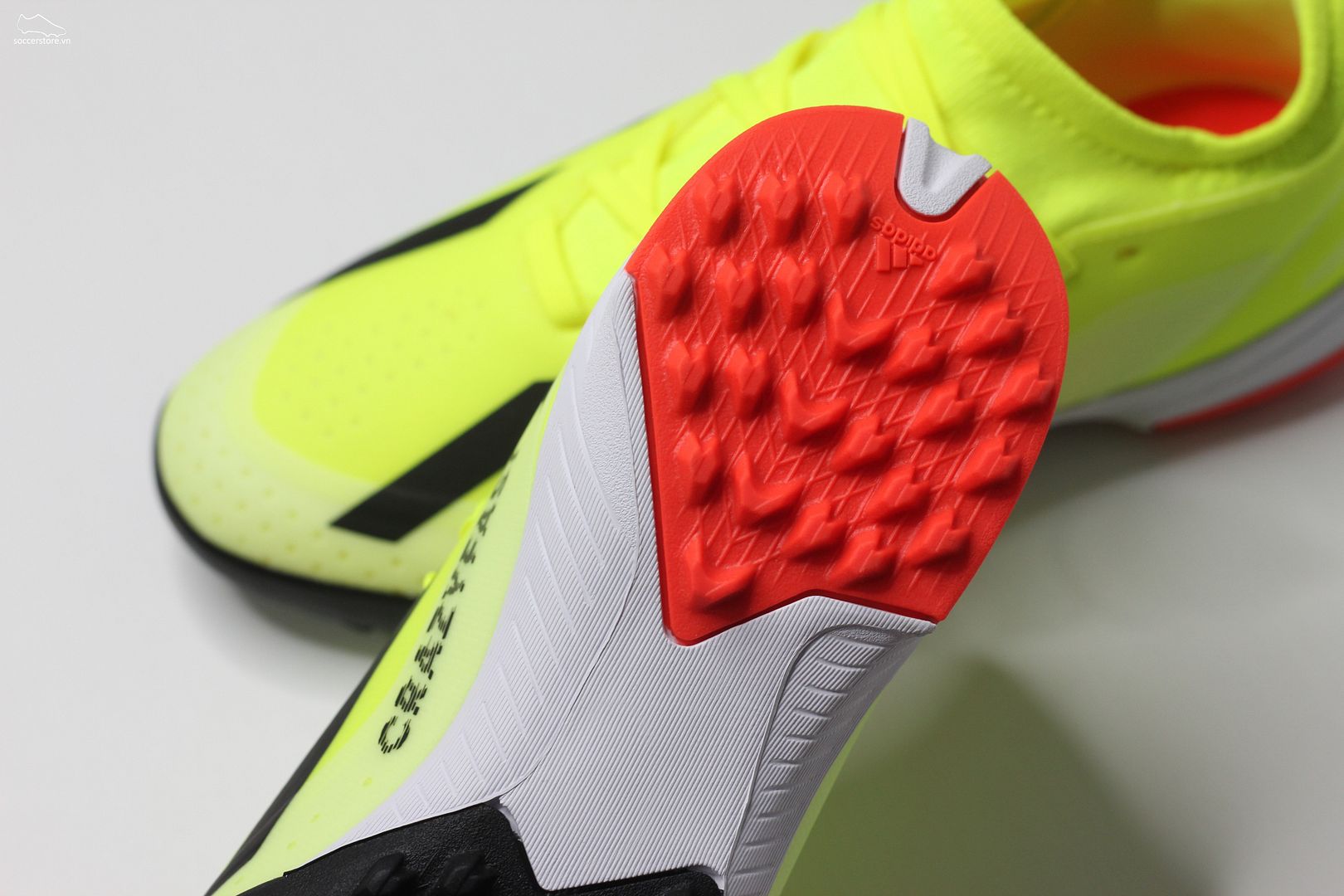 Adidas X Crazyfast League TF Jr- Solar Energy pack màu xanh chuối IF0681