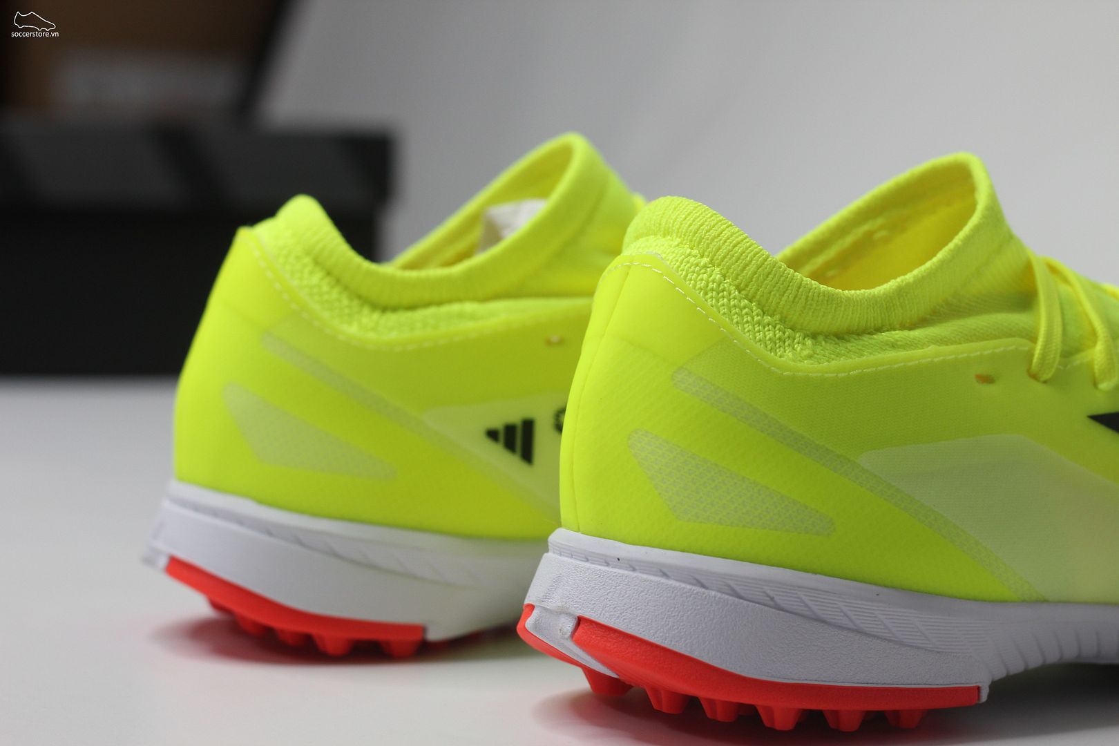 Adidas X Crazyfast League TF Jr- Solar Energy pack màu xanh chuối IF0681