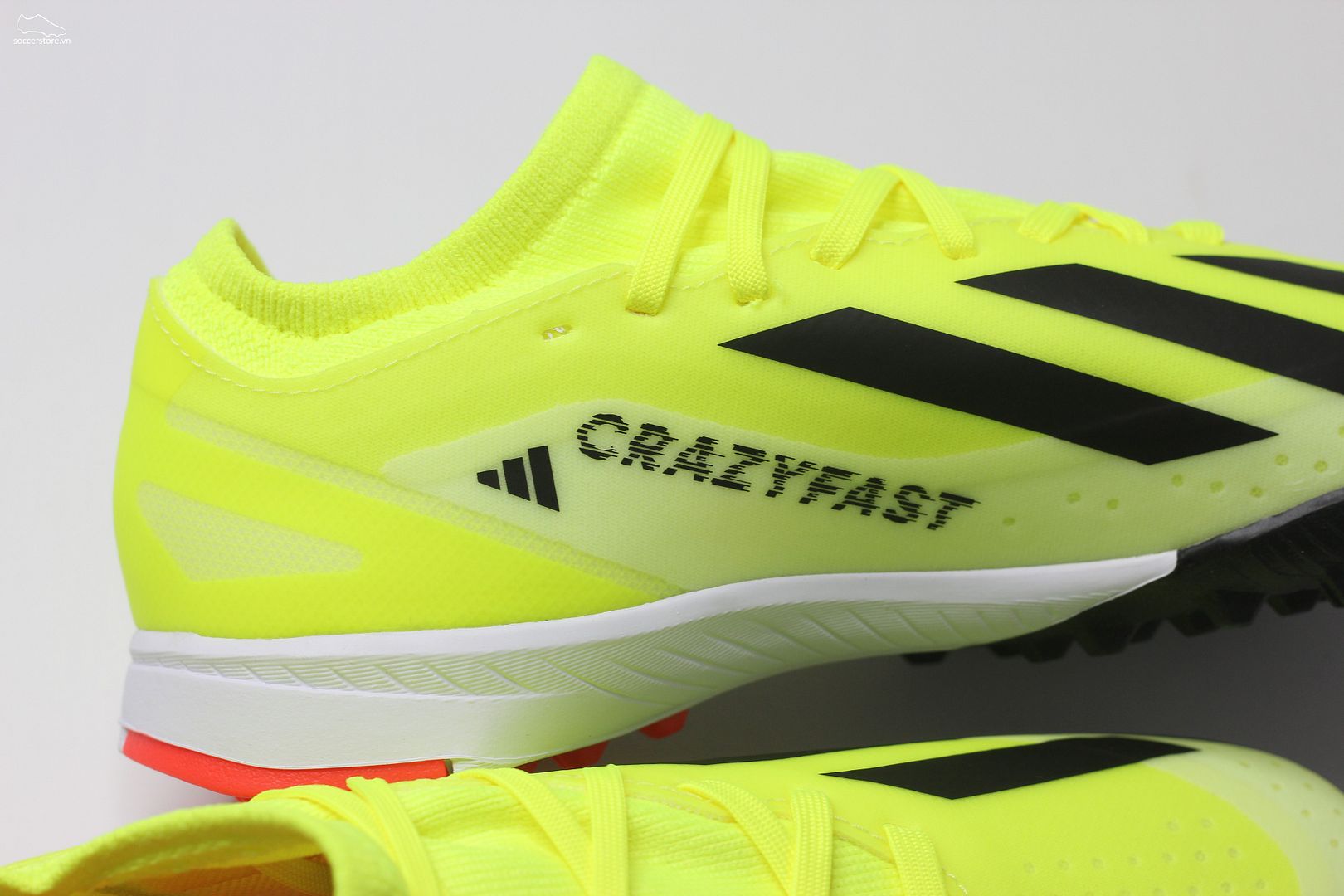 Adidas X Crazyfast League TF Jr- Solar Energy pack màu xanh chuối IF0681