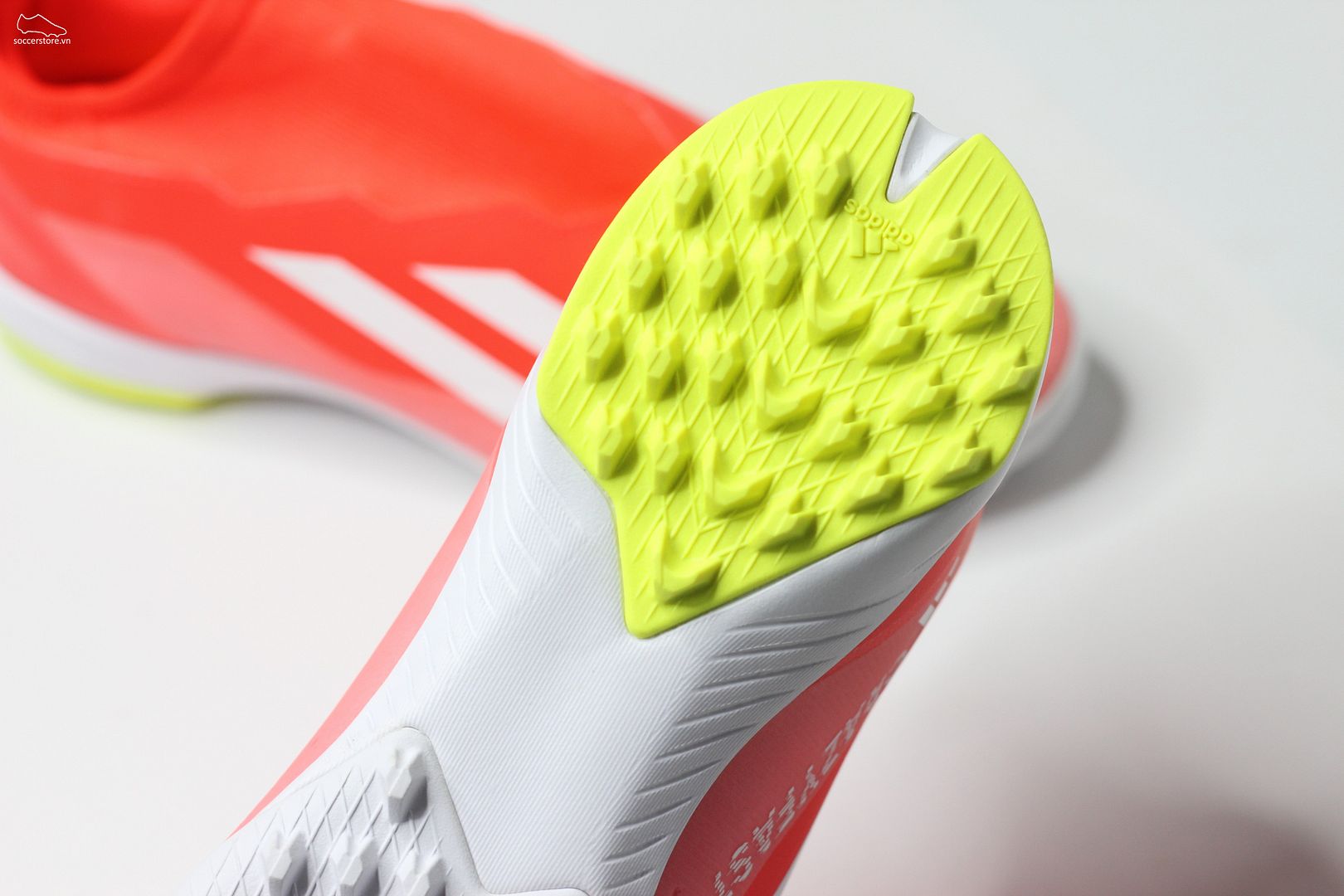 Adidas X Crazyfast League TF Lacless Energy Citrus pack- màu đỏ trắng IF0695