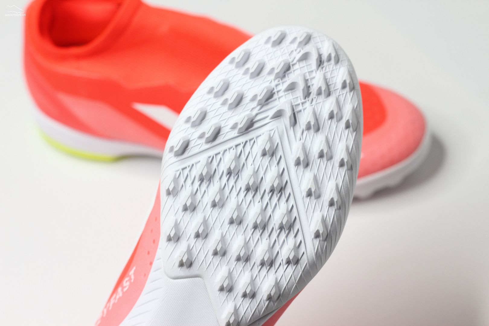 Adidas X Crazyfast League TF Lacless Energy Citrus pack- màu đỏ trắng IF0695