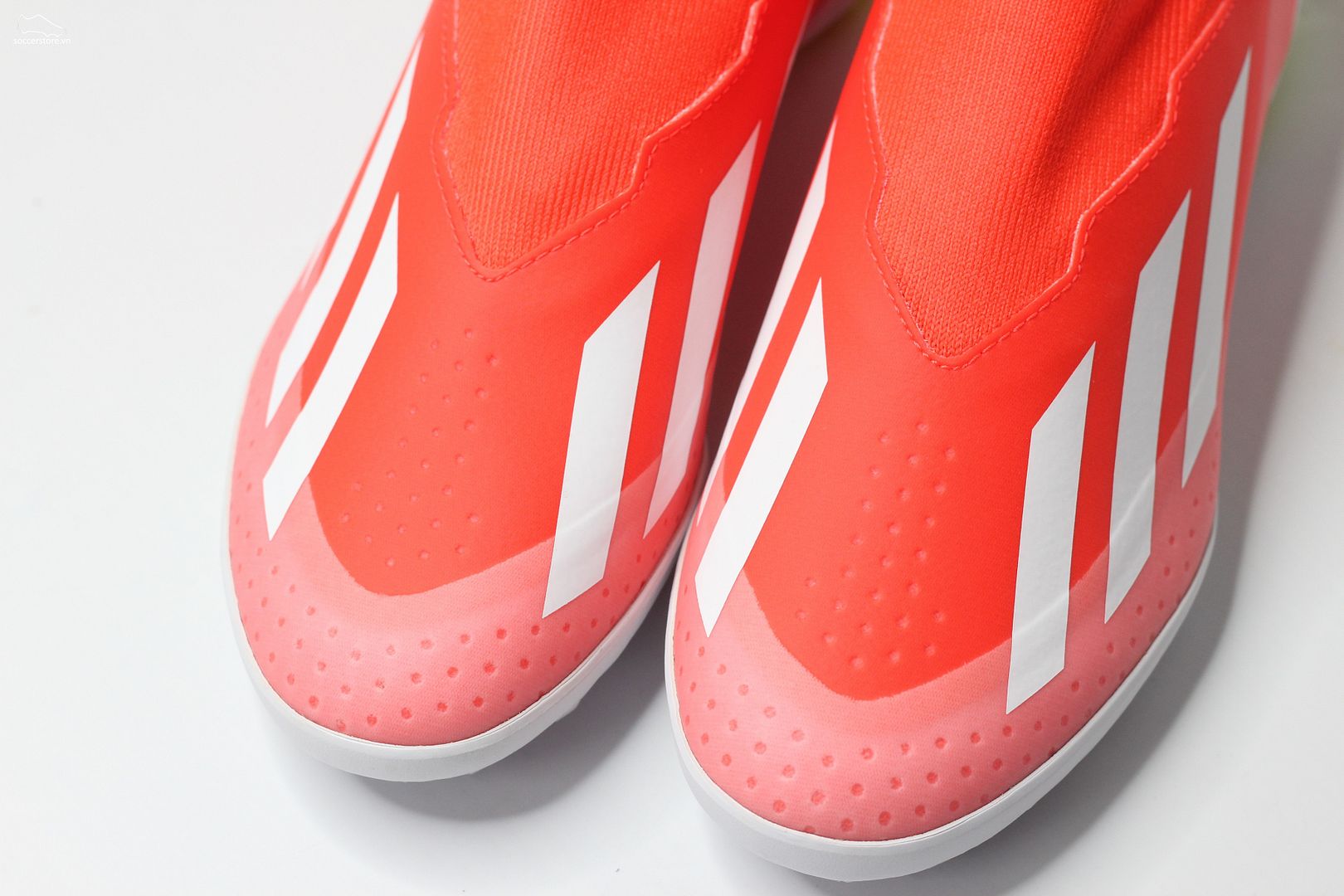 Adidas X Crazyfast League TF Lacless Energy Citrus pack- màu đỏ trắng IF0695