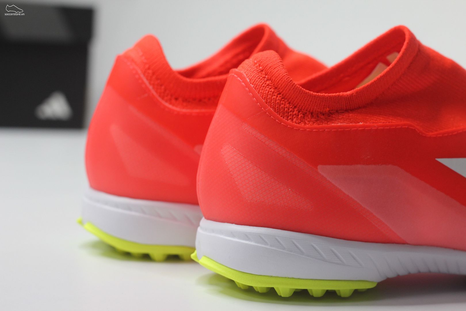 Adidas X Crazyfast League TF Lacless Energy Citrus pack- màu đỏ trắng IF0695