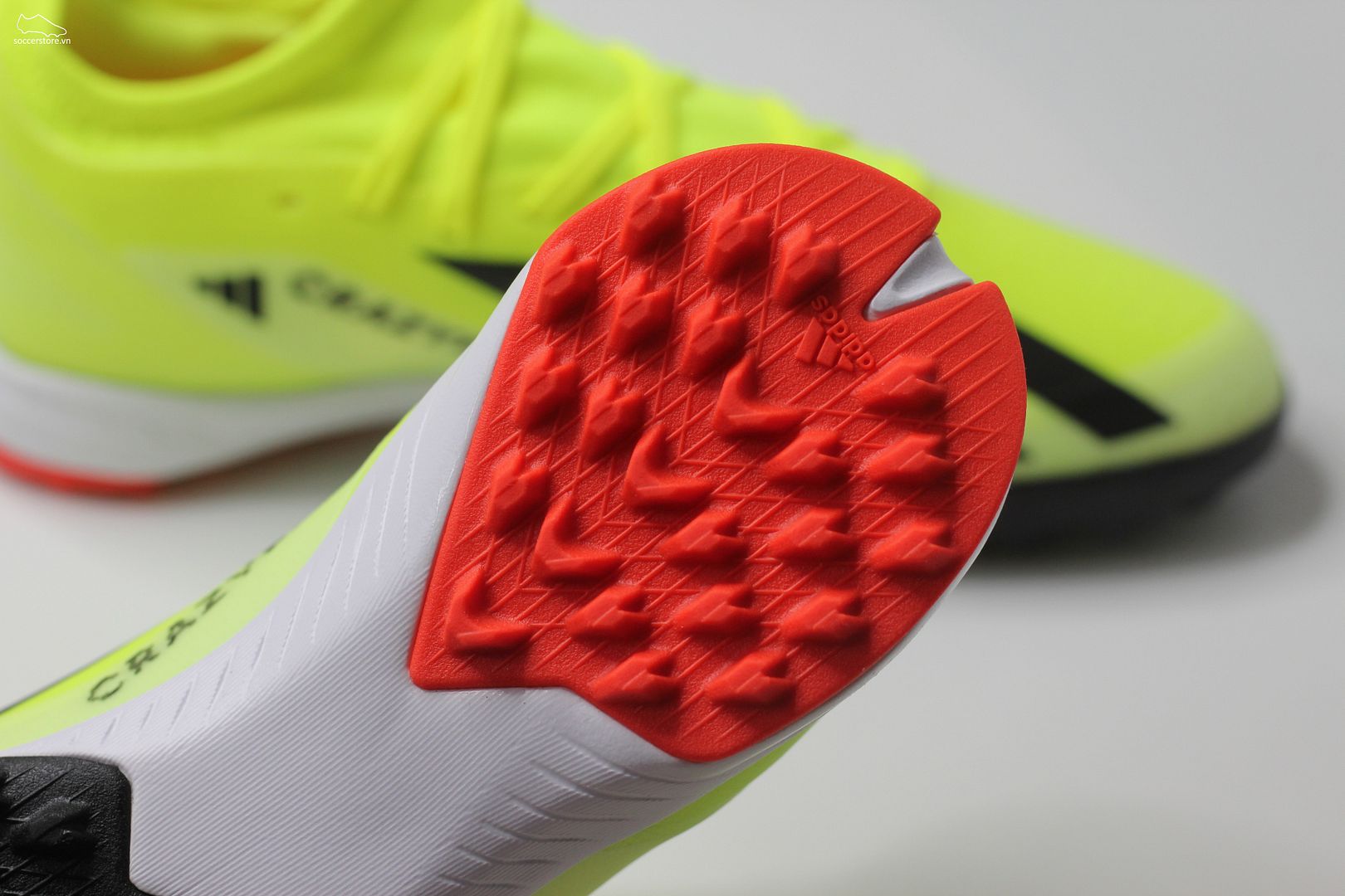 Adidas X Crazyfast League TF- Solar Energy pack màu xanh chuối IF0698