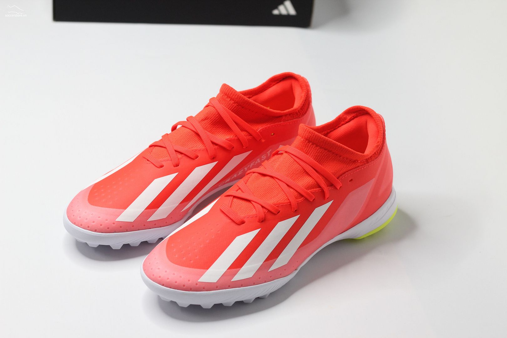 Adidas X Crazyfast League TF Energy Citrus pack- màu đỏ trắng IF0699