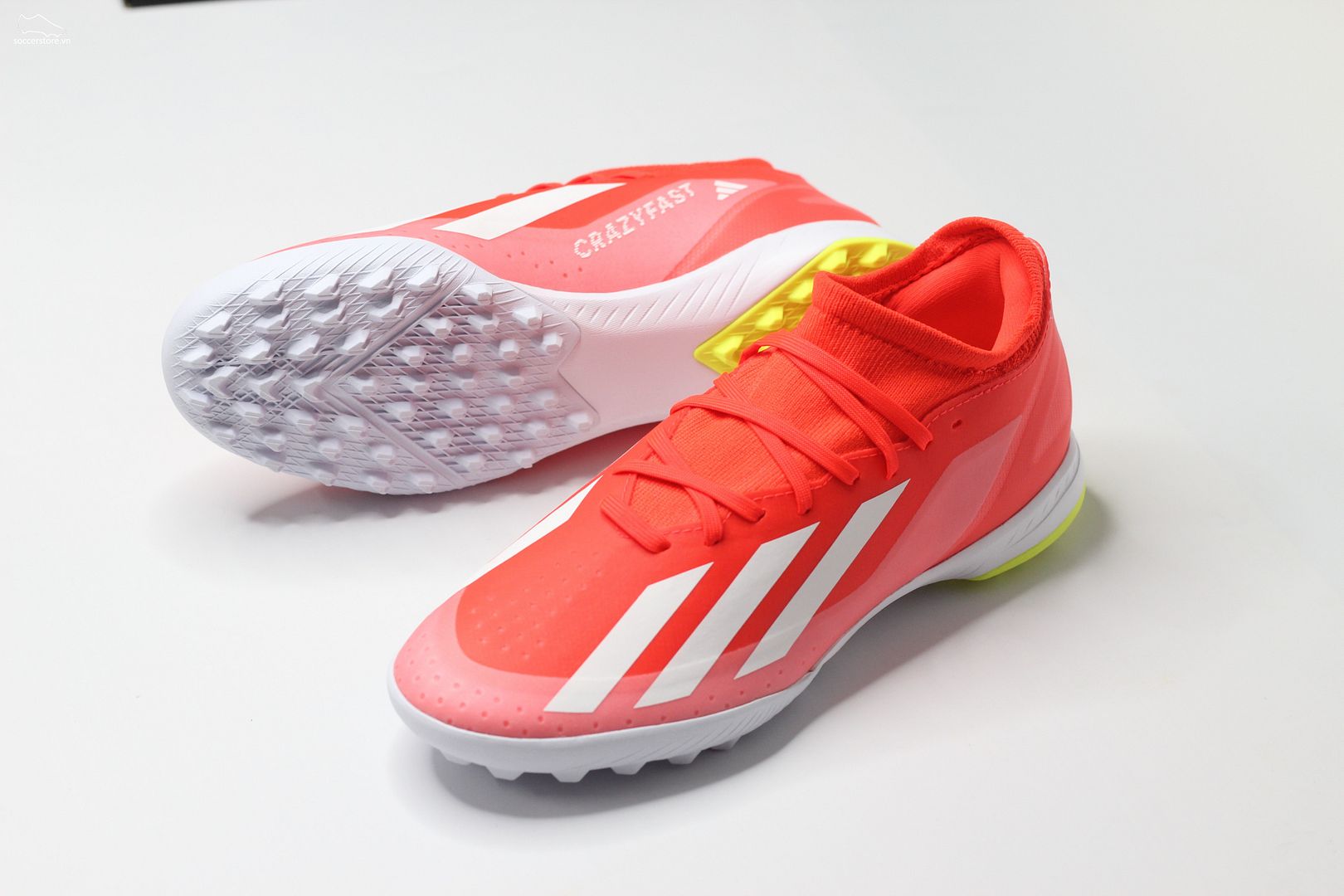 Adidas X Crazyfast League TF Energy Citrus pack- màu đỏ trắng IF0699